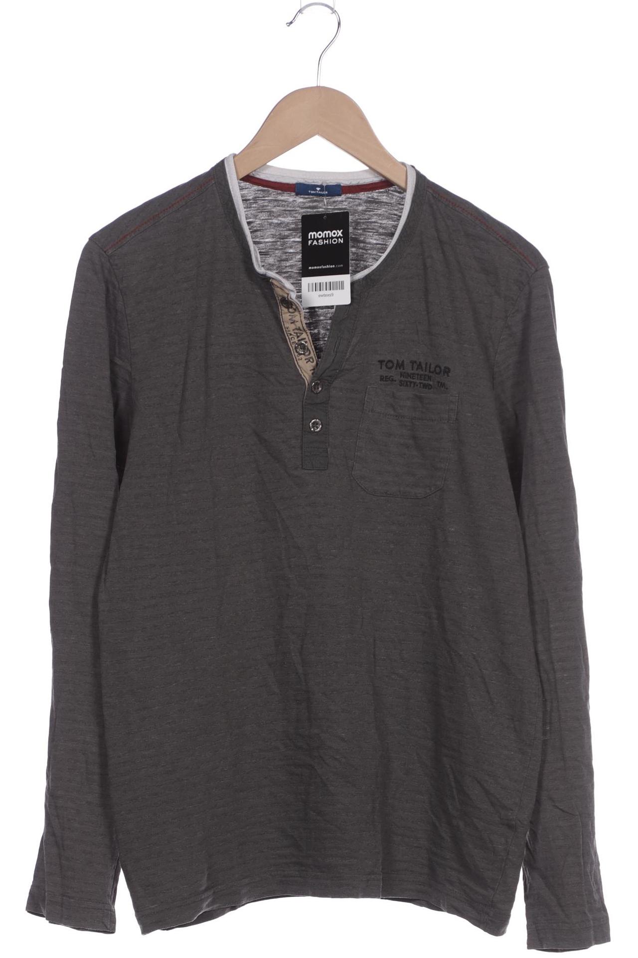 

Tom Tailor Herren Langarmshirt, grau, Gr. 52