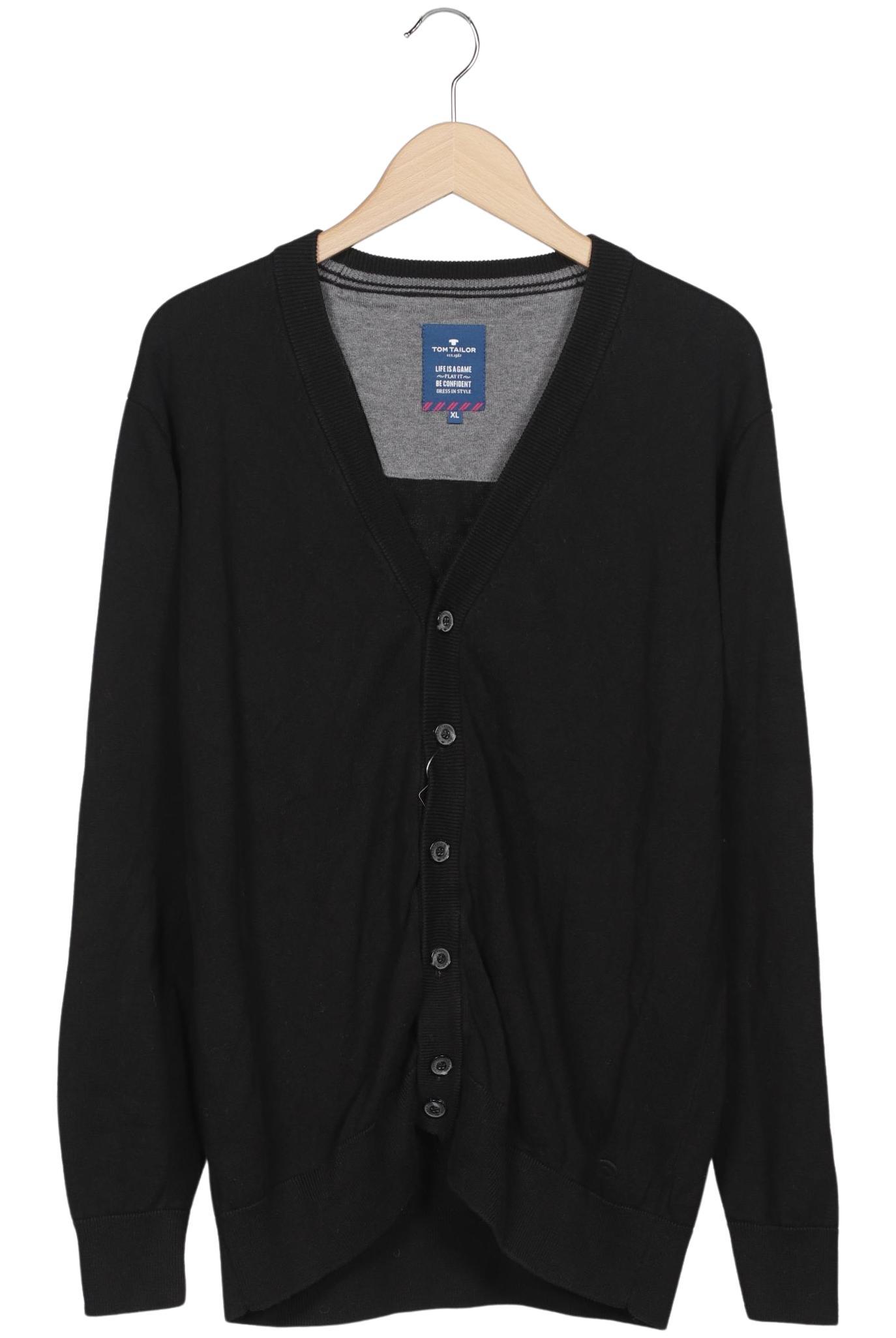 

Tom Tailor Herren Strickjacke, schwarz, Gr. 54