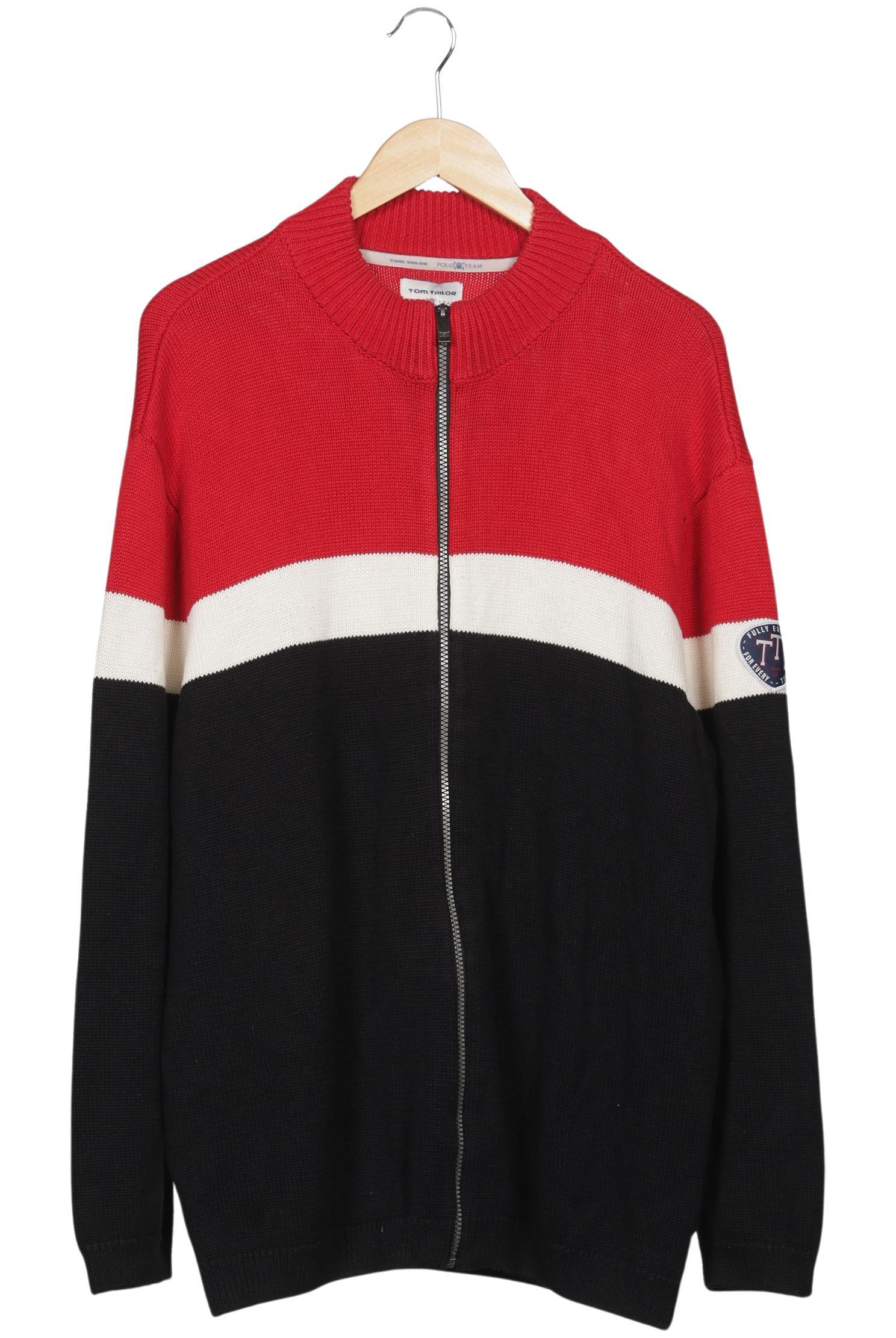 Thumbnail - Tom Tailor Herren Strickjacke, mehrfarbig, Gr. 56