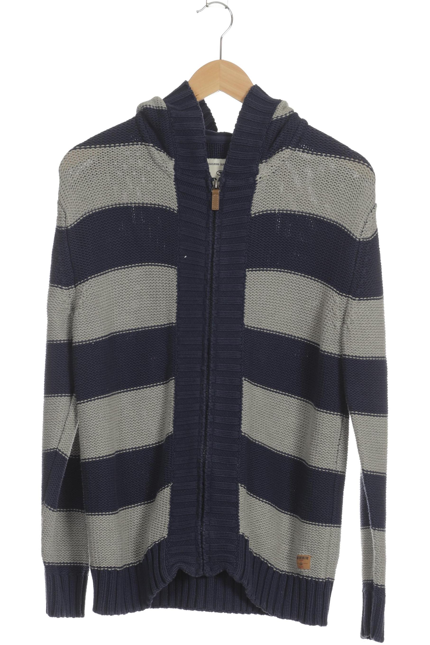 

Tom Tailor Herren Strickjacke, blau, Gr.