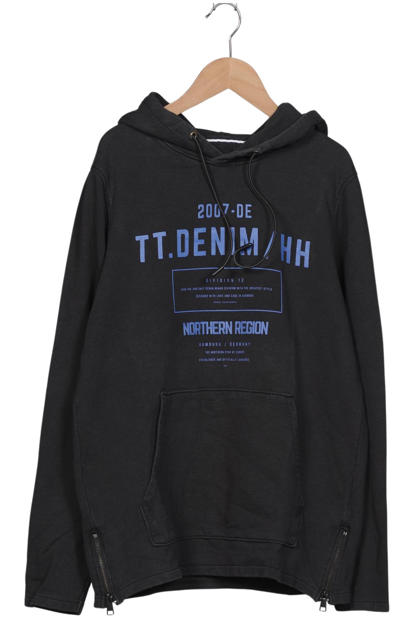 Thumbnail - Tom Tailor Herren Kapuzenpullover, schwarz, Gr. 48