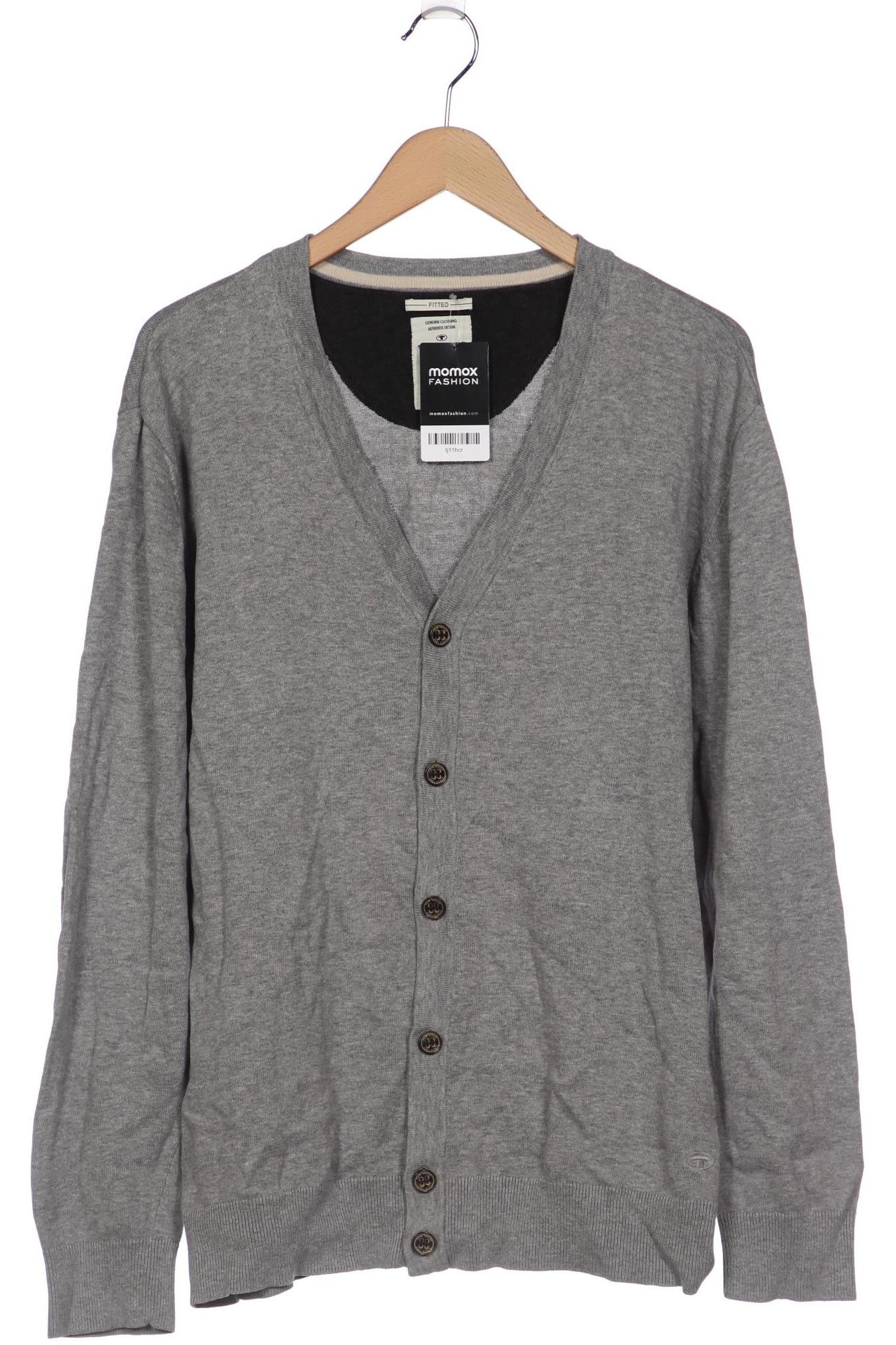 

Tom Tailor Herren Strickjacke, grau