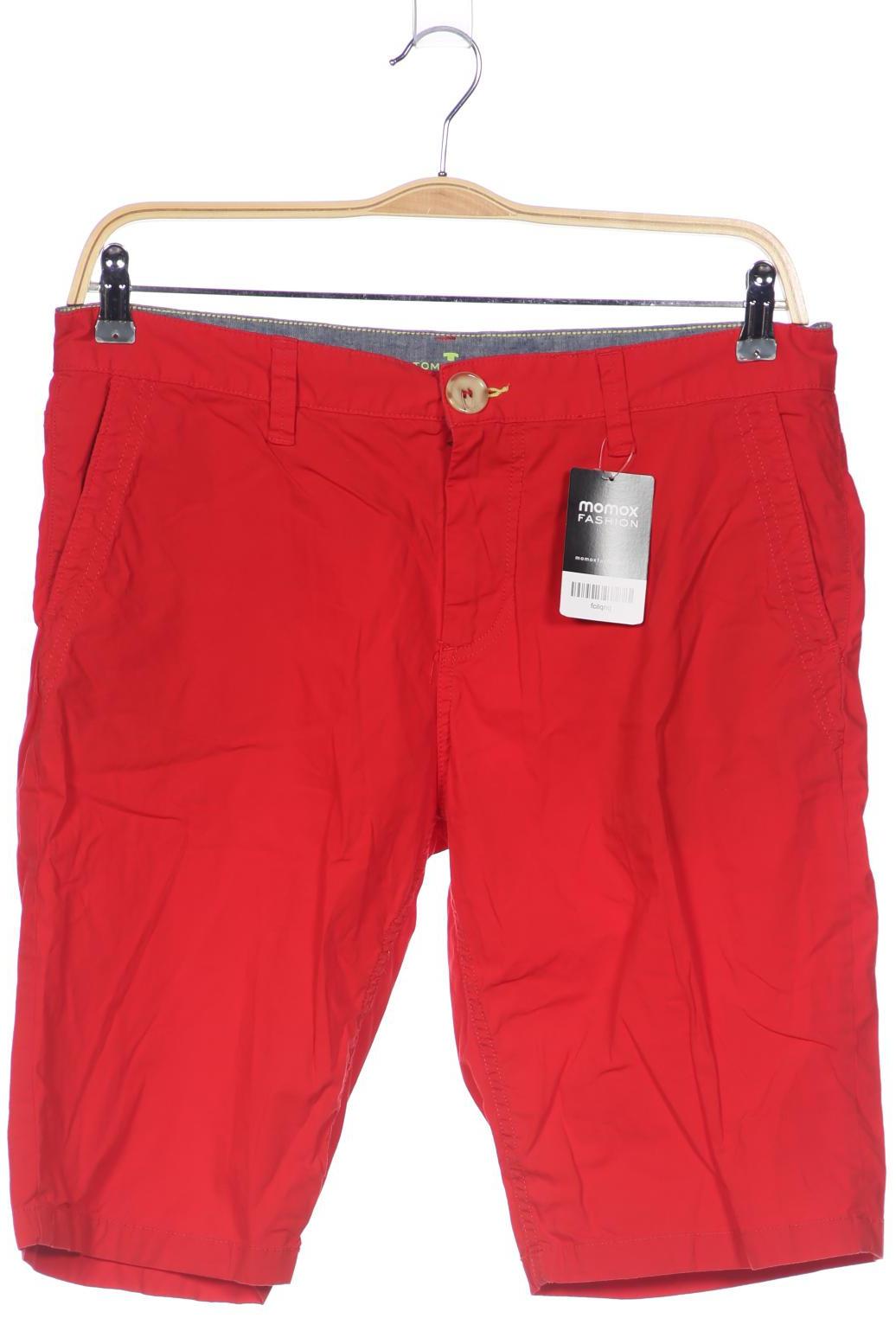 

Tom Tailor Herren Shorts, rot, Gr. 34