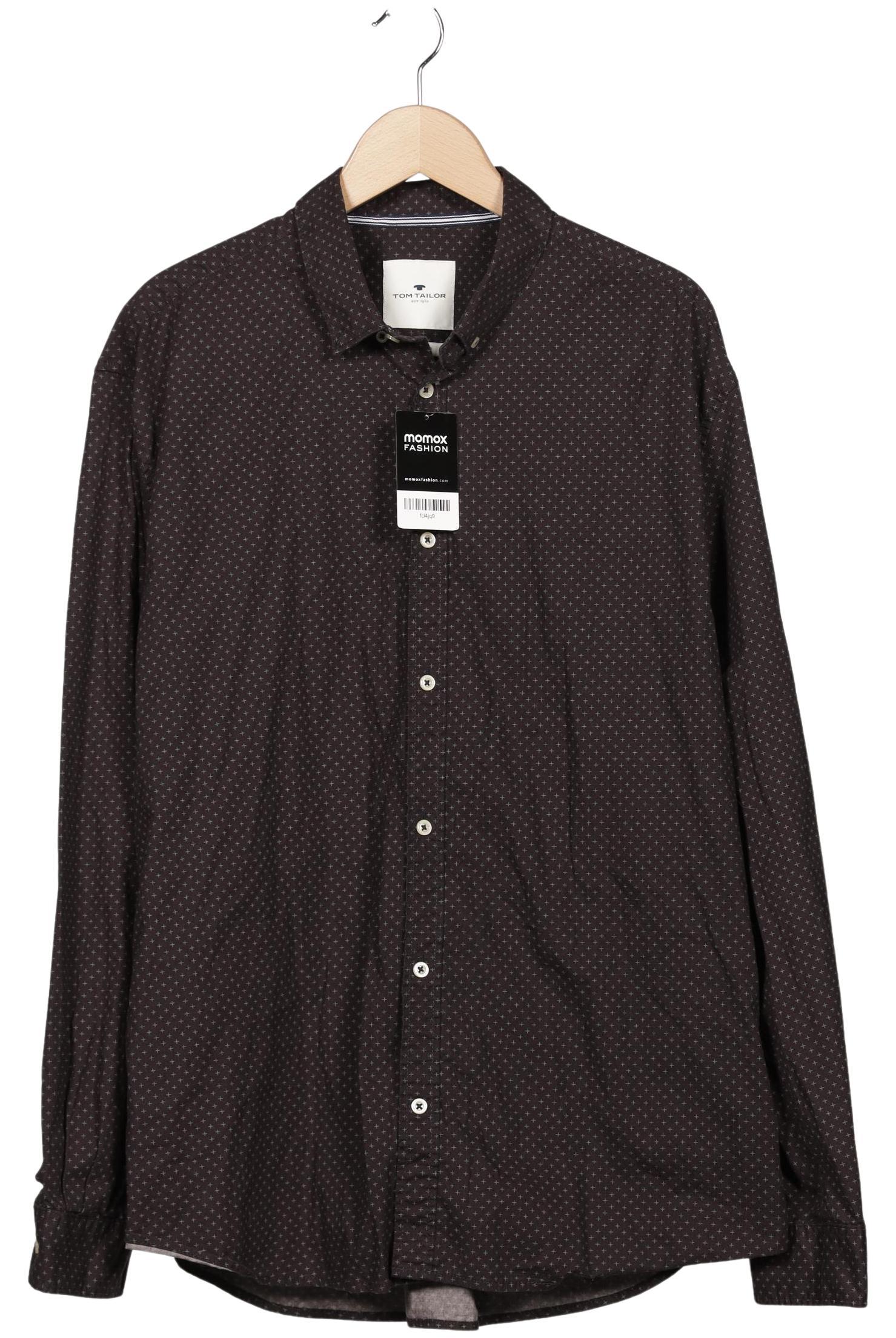 

Tom Tailor Herren Hemd, braun, Gr. 58