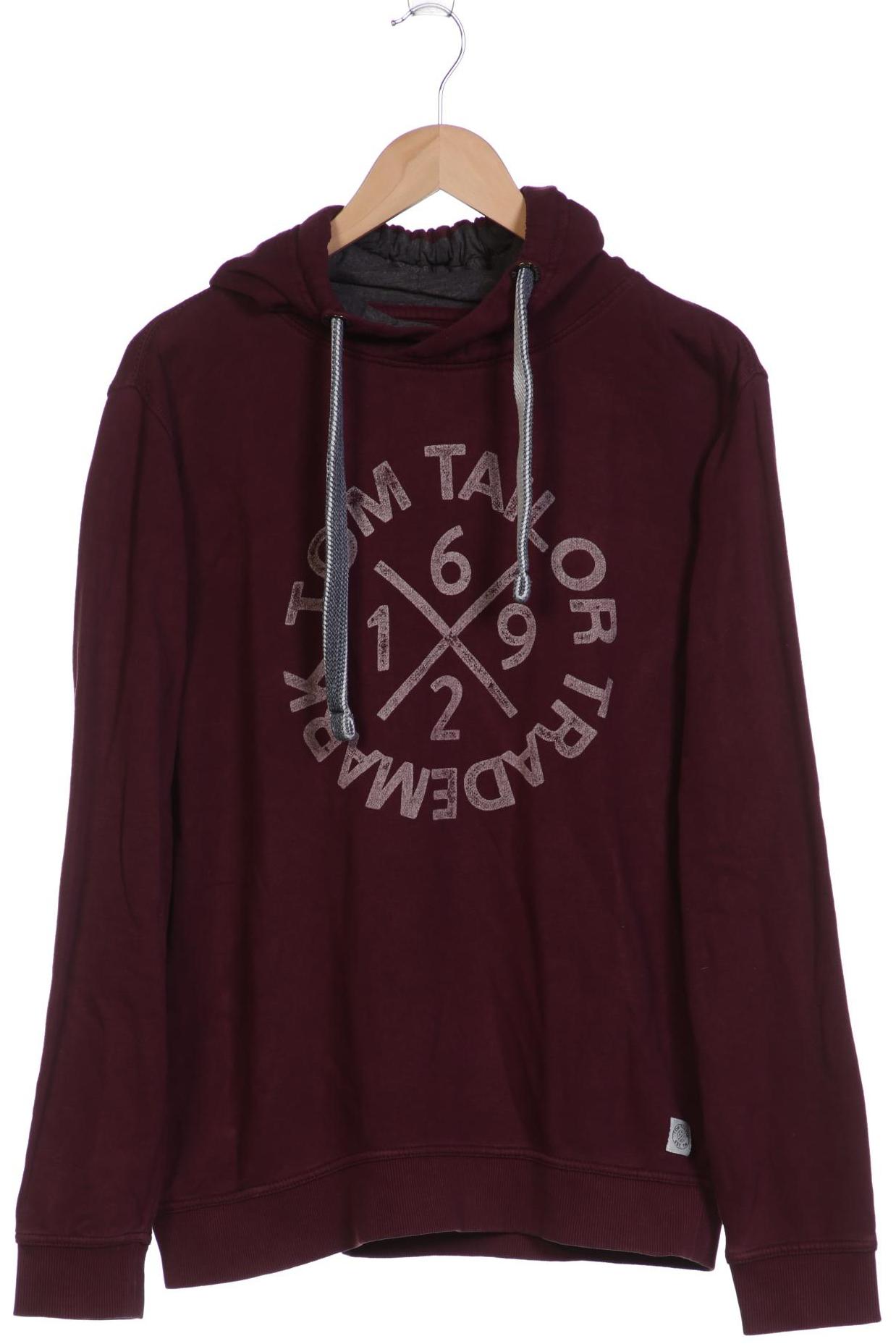 

Tom Tailor Herren Kapuzenpullover, bordeaux
