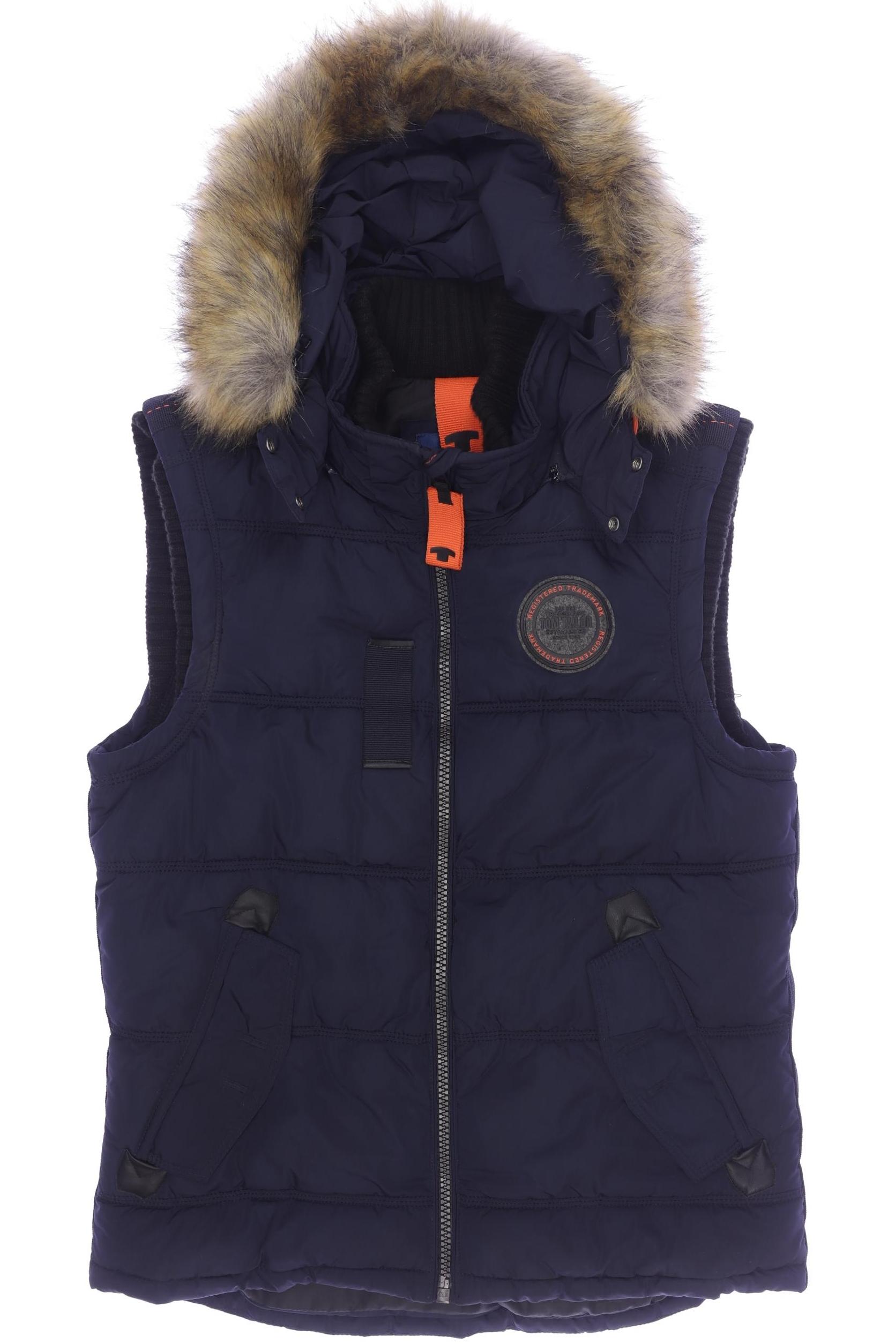 

Tom Tailor Herren Weste, marineblau, Gr. 48