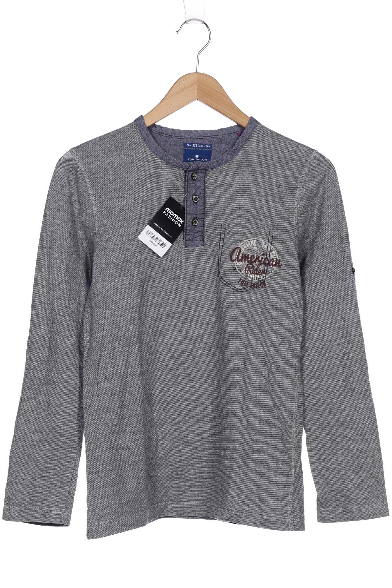 

Tom Tailor Herren Langarmshirt, grau