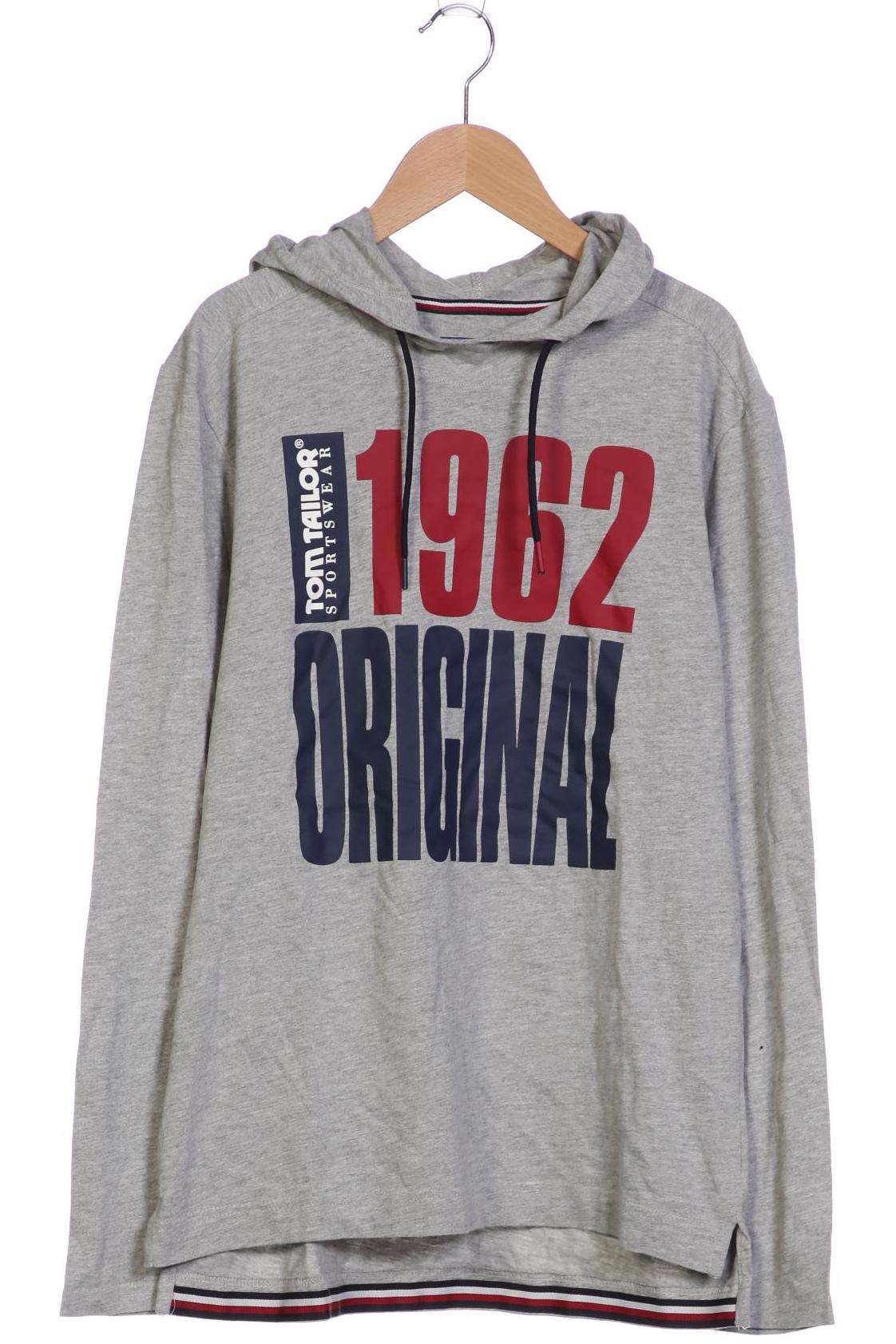 

Tom Tailor Herren Kapuzenpullover, grau