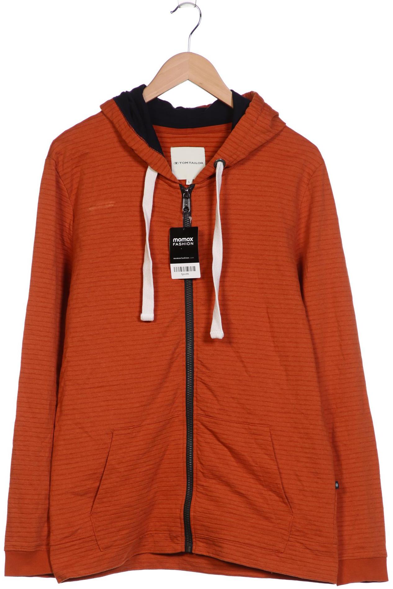

Tom Tailor Herren Kapuzenpullover, orange, Gr. 52