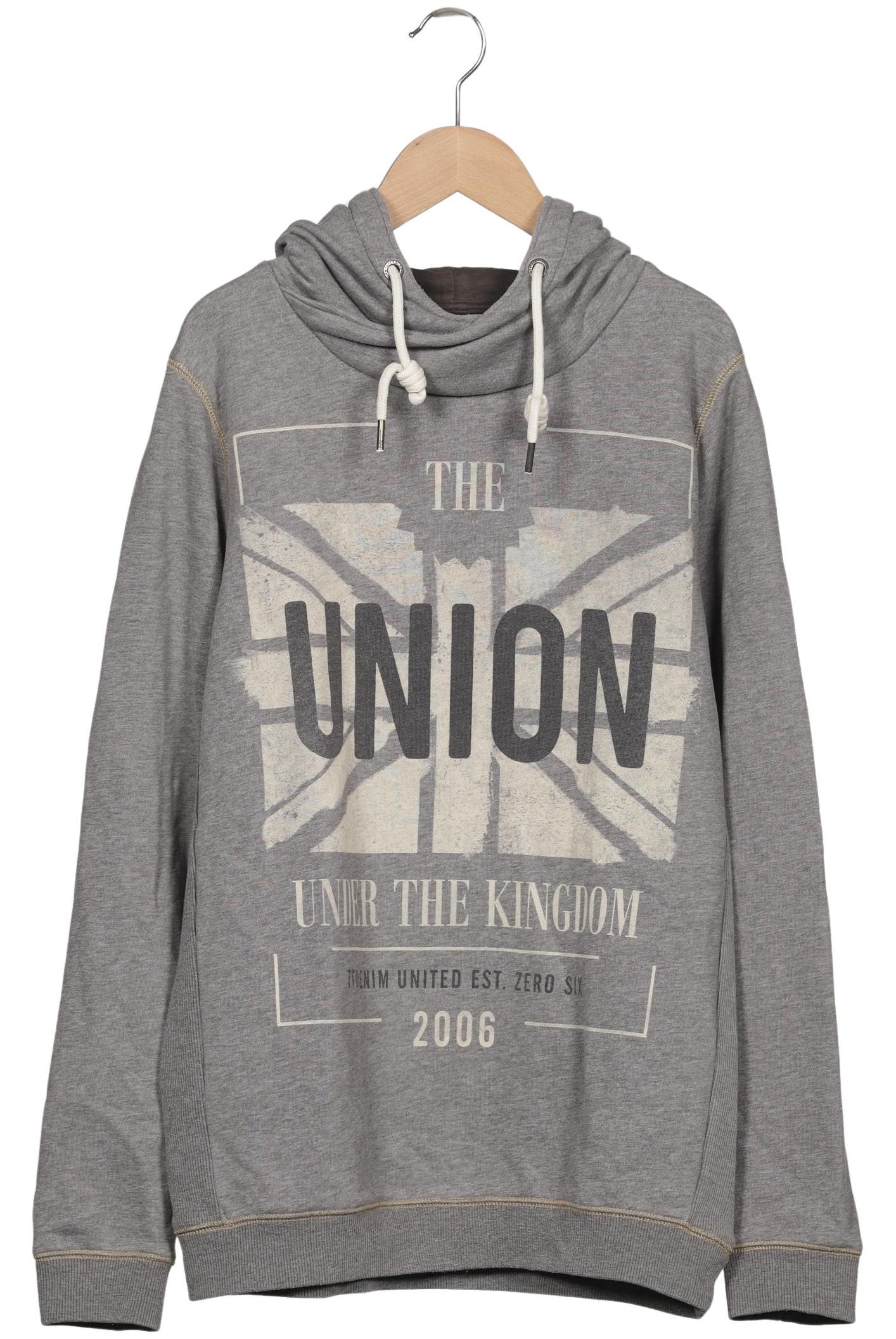 

Tom Tailor Herren Kapuzenpullover, grau, Gr. 48