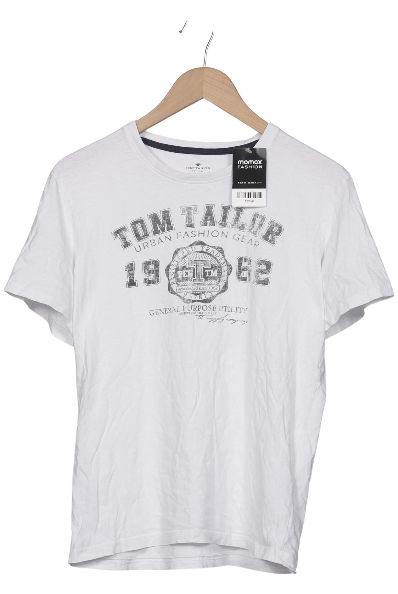 

Tom Tailor Herren T-Shirt, weiß, Gr. 48