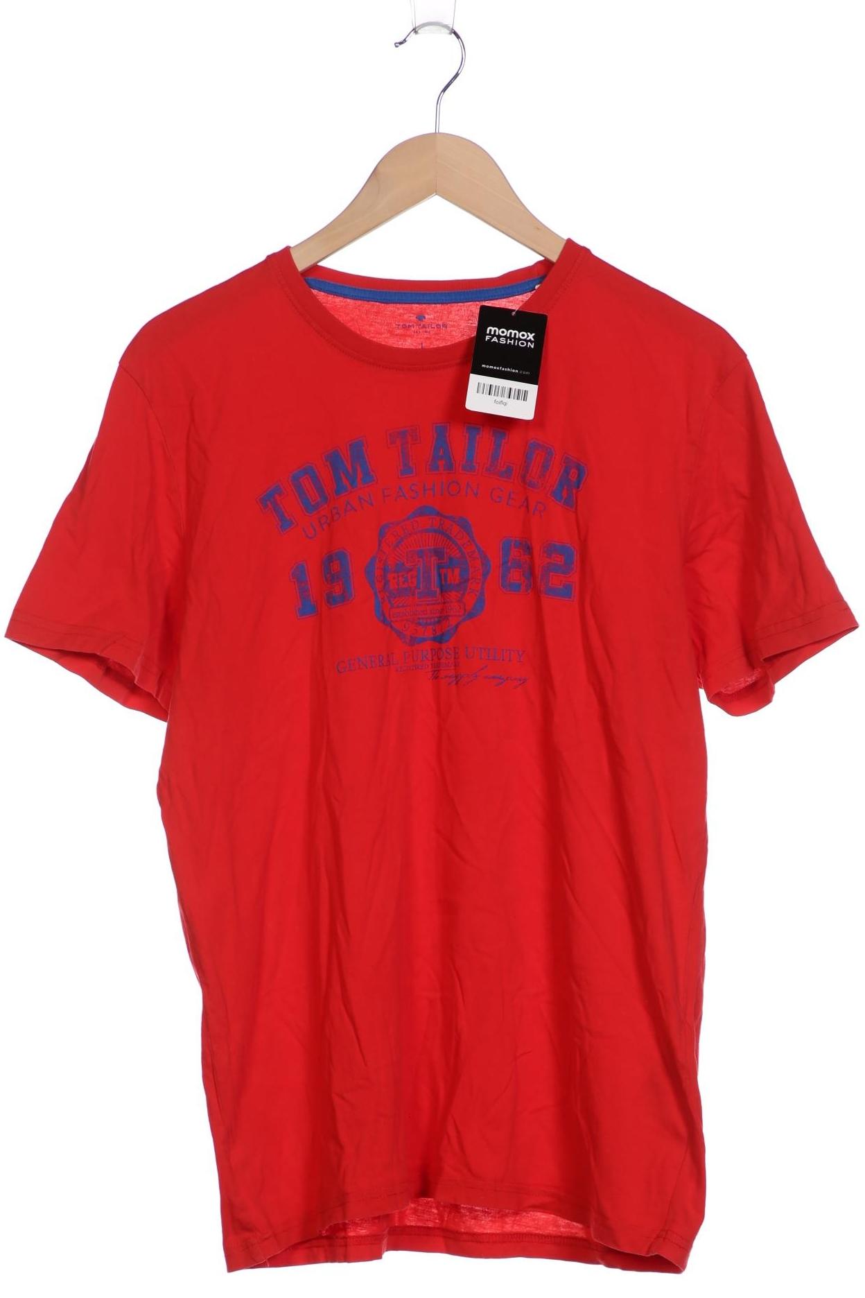 

Tom Tailor Herren T-Shirt, rot, Gr. 52