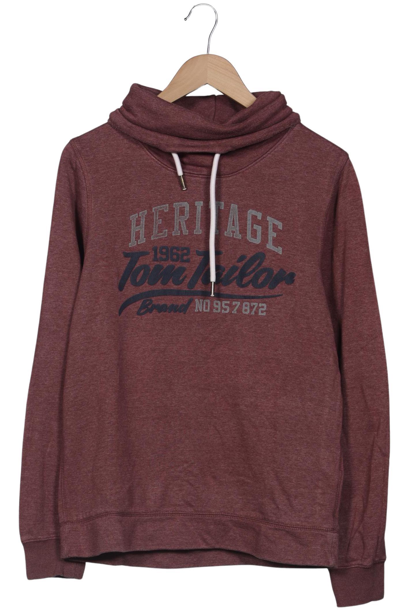 

Tom Tailor Herren Sweatshirt, bordeaux, Gr. 48