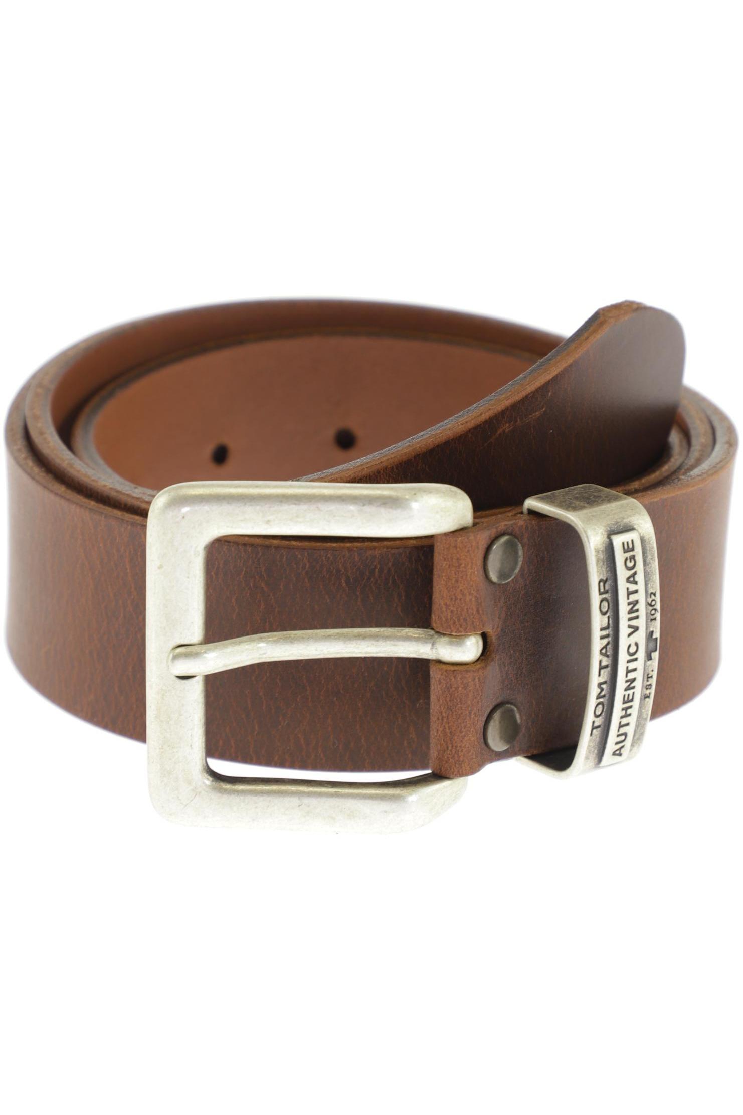 

Tom Tailor Herren Gürtel, braun, Gr. 95