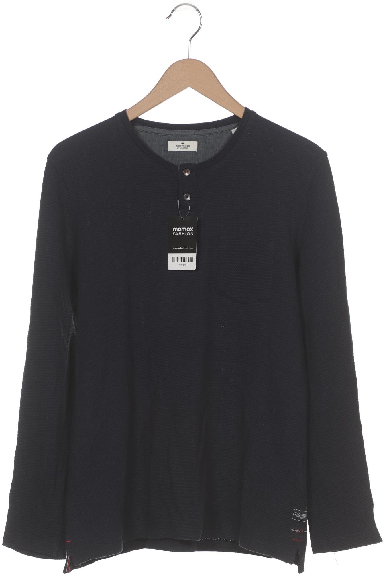 

Tom Tailor Herren Langarmshirt, marineblau, Gr. 52