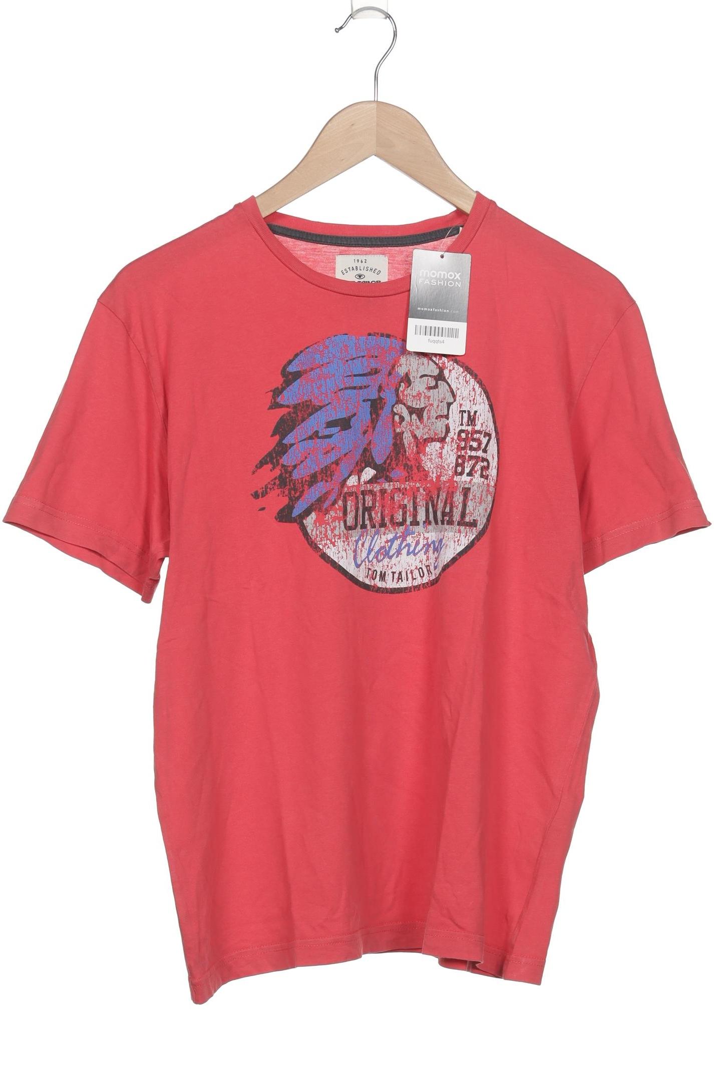 

Tom Tailor Herren T-Shirt, rot, Gr. 48