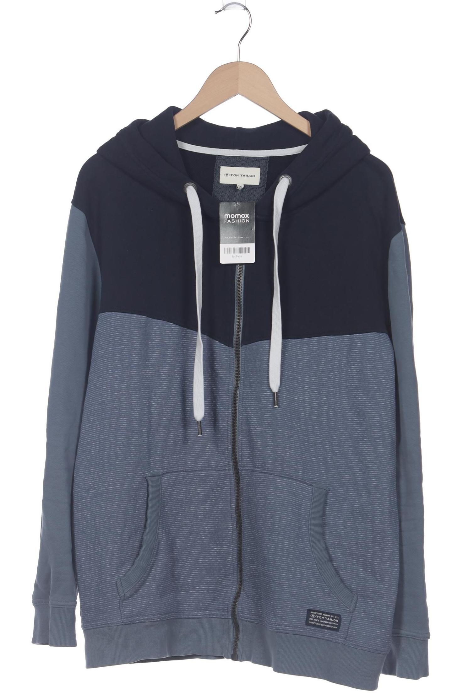 

Tom Tailor Herren Kapuzenpullover, blau, Gr. 58