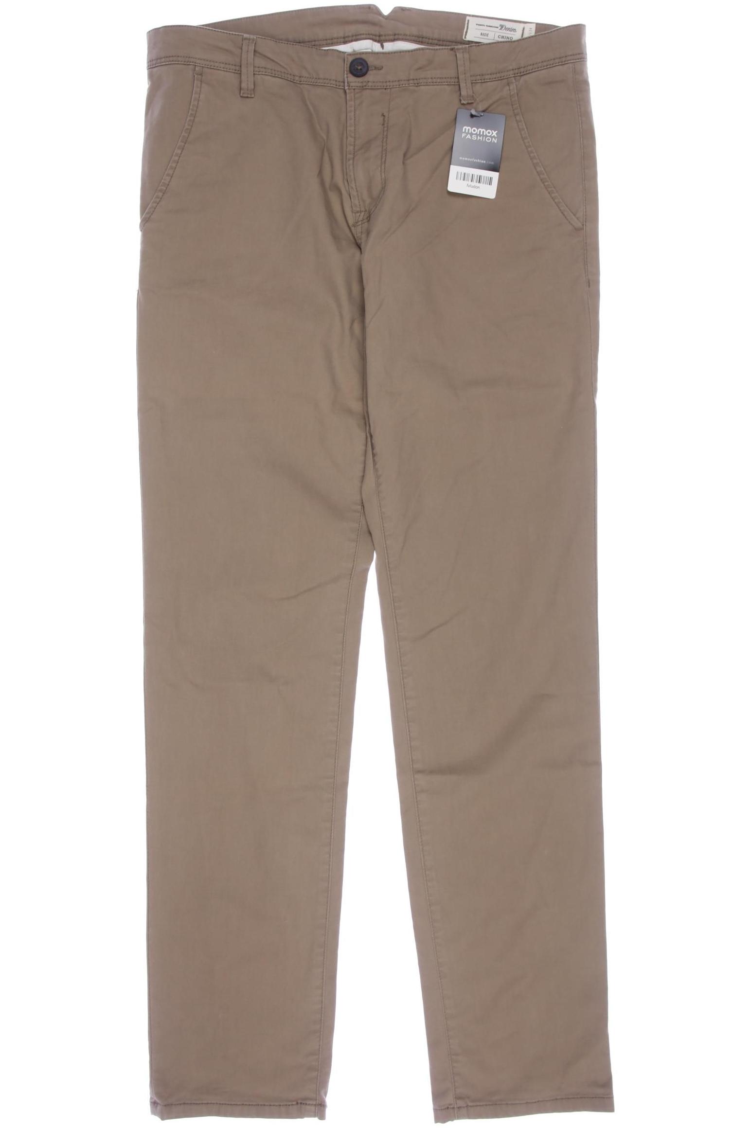 

Tom Tailor Herren Stoffhose, beige, Gr. 34
