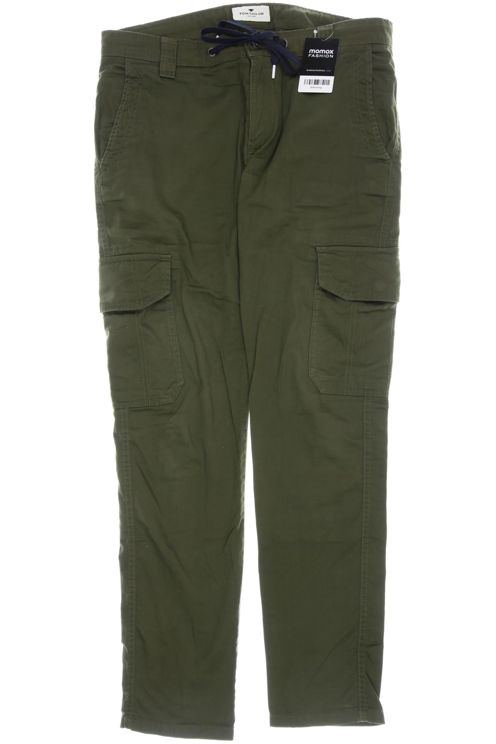 

Tom Tailor Herren Stoffhose, grün, Gr. 32