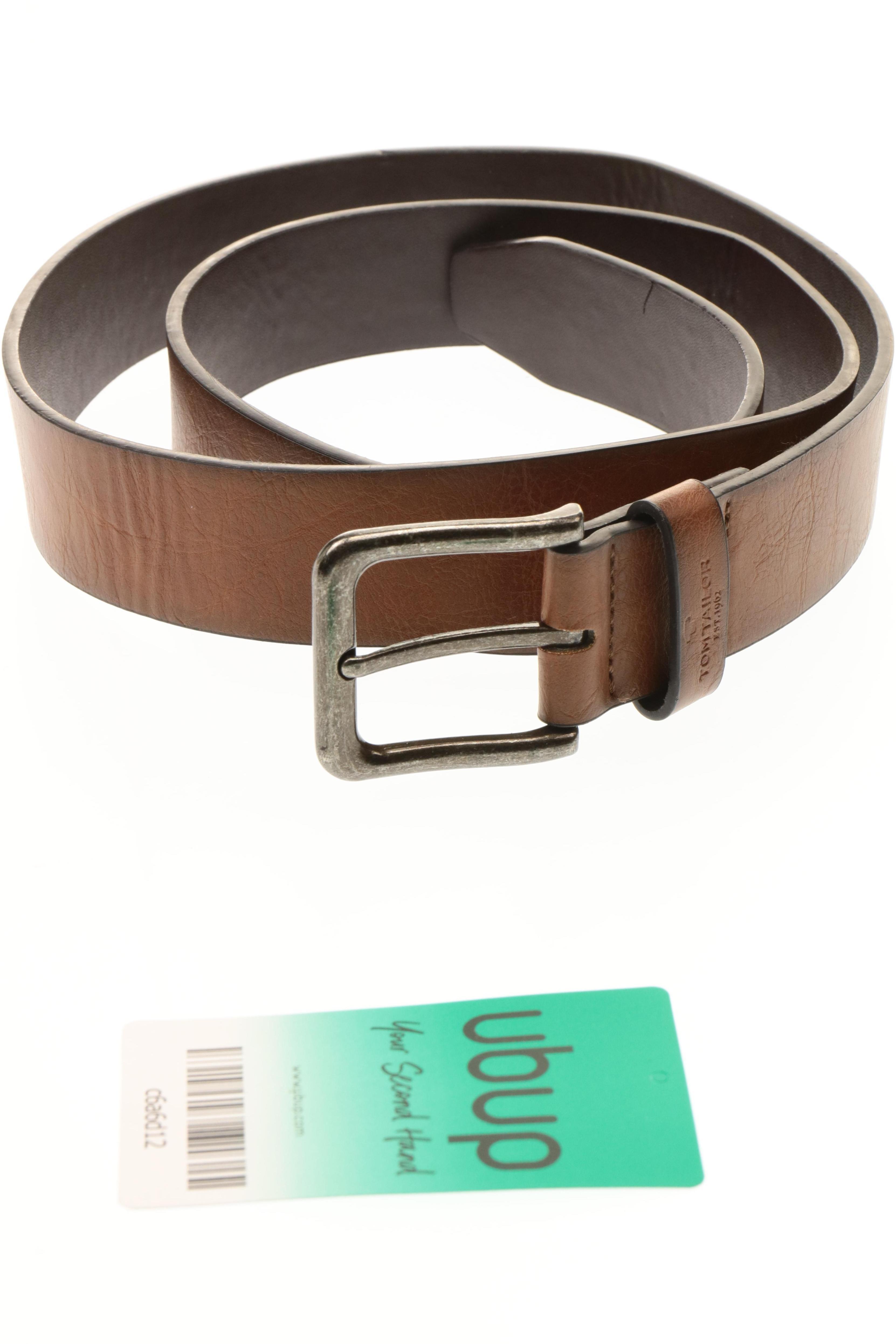 

Tom Tailor Herren Gürtel, braun, Gr. 100