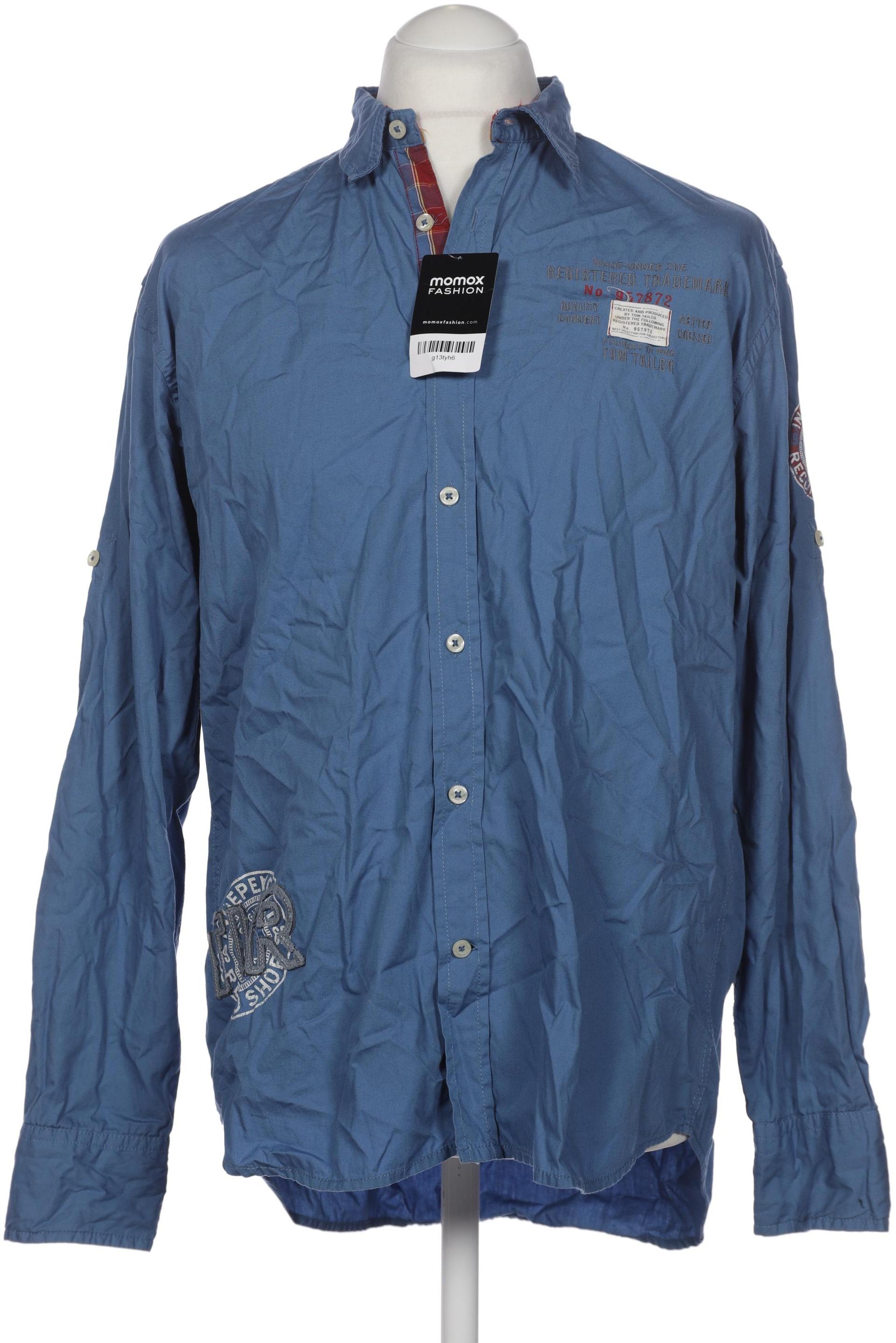 

Tom Tailor Herren Hemd, blau, Gr. 52