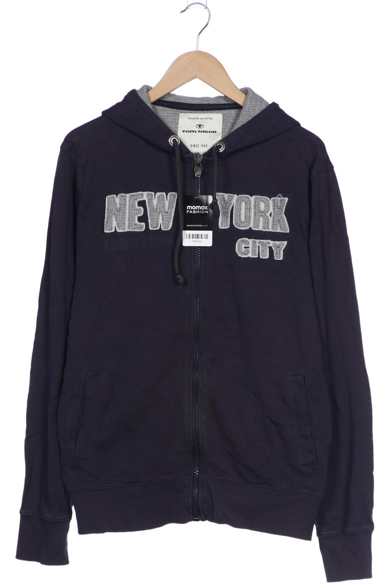 

Tom Tailor Herren Kapuzenpullover, blau, Gr. 52