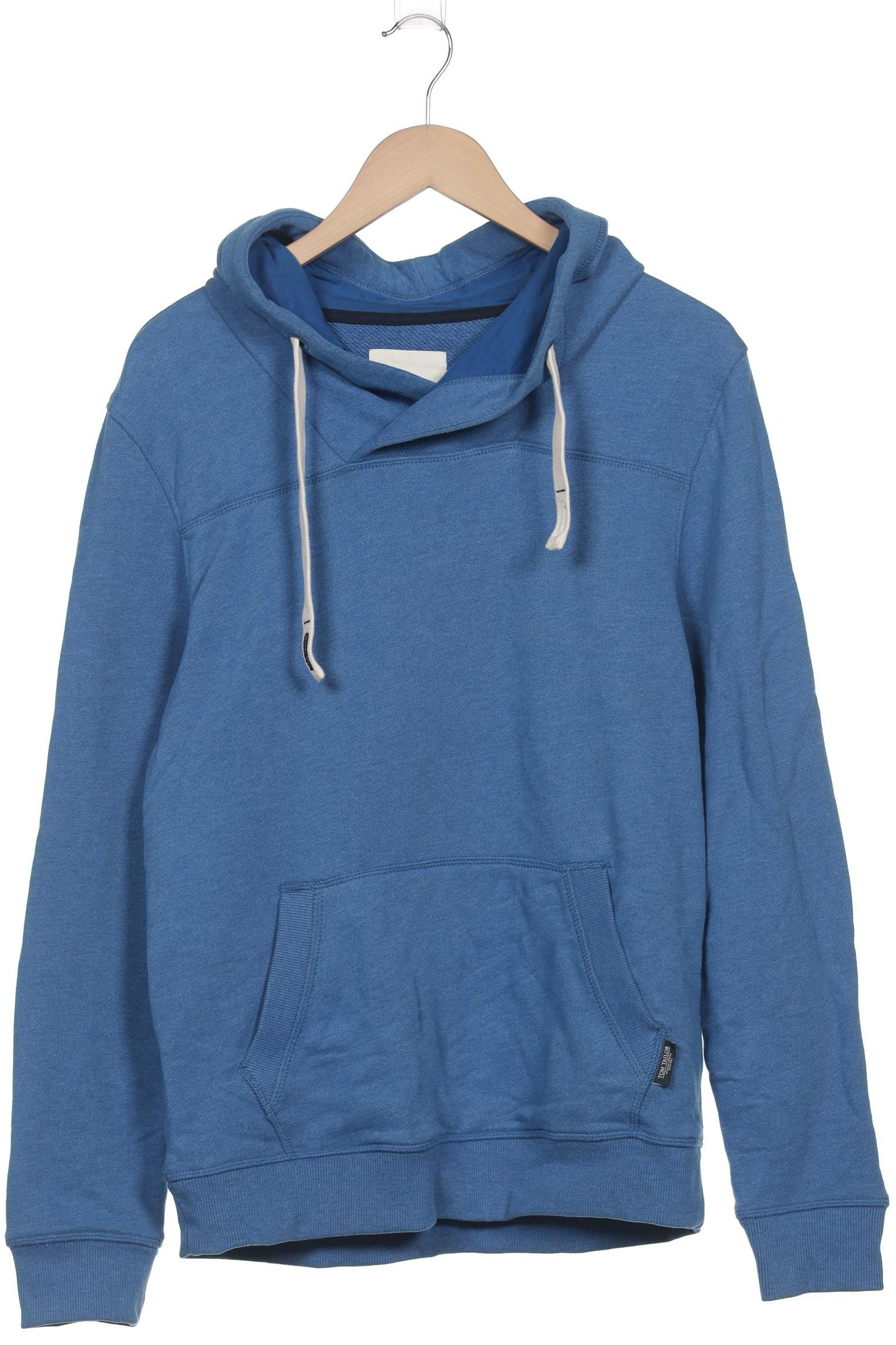 

Tom Tailor Herren Kapuzenpullover, blau, Gr. 48