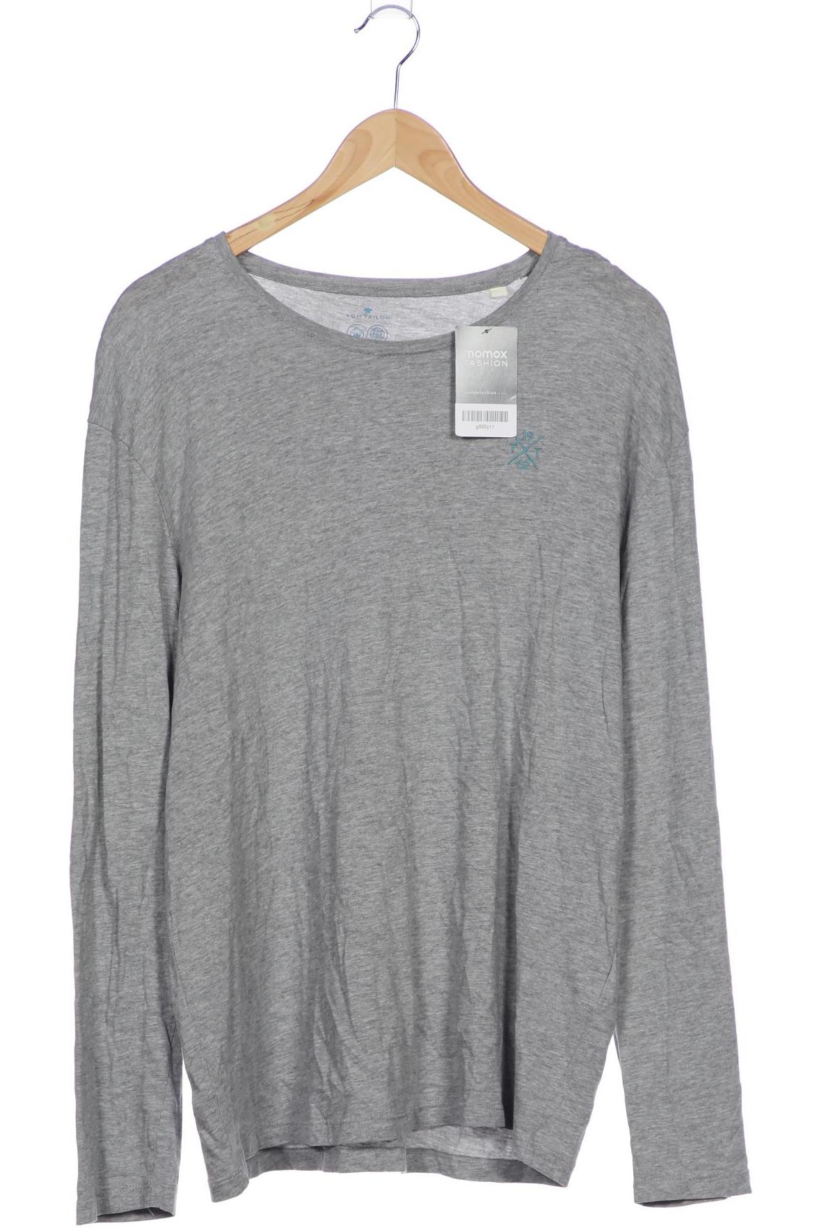 

Tom Tailor Herren Langarmshirt, grau, Gr. 54