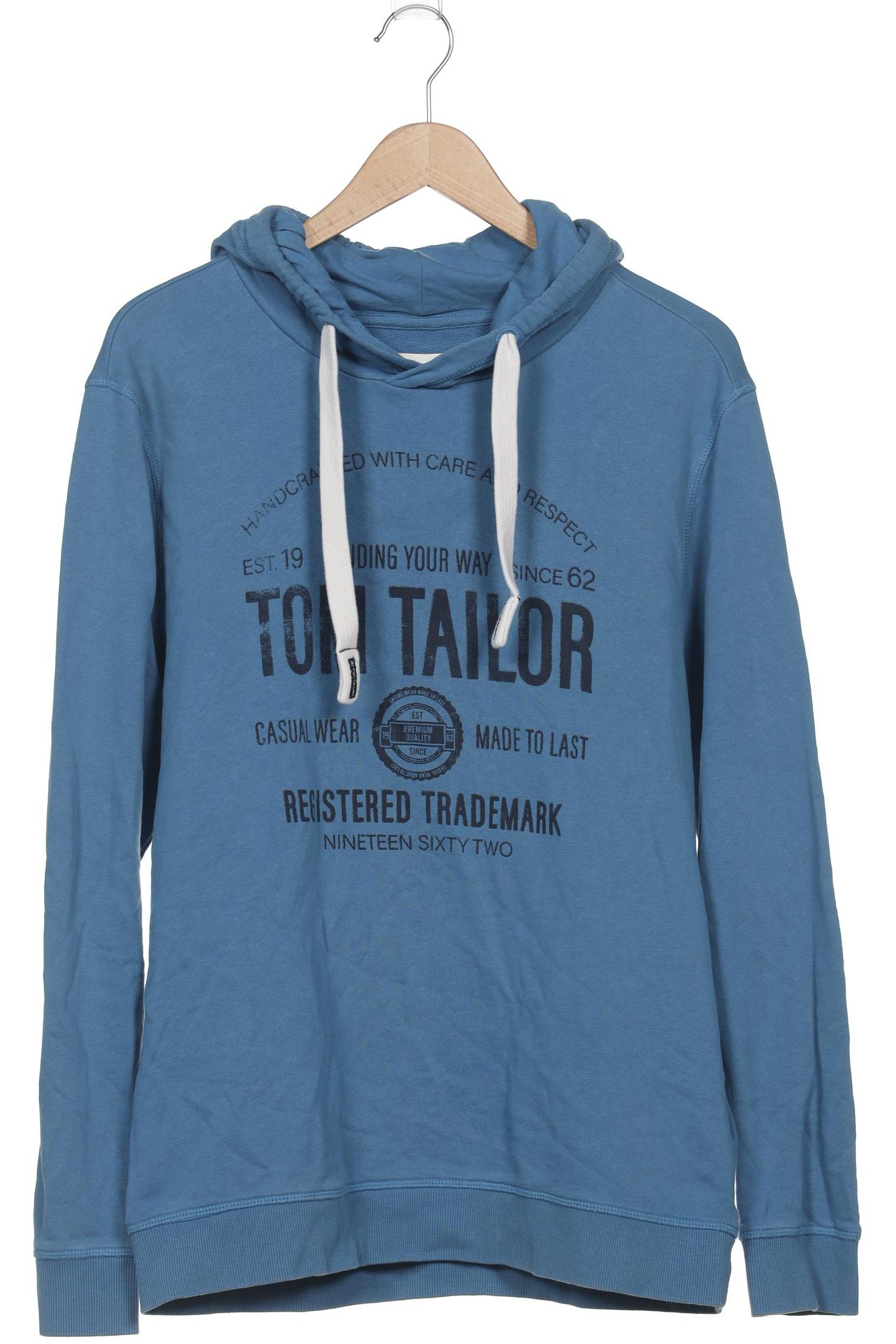 

Tom Tailor Herren Kapuzenpullover, blau, Gr. 54