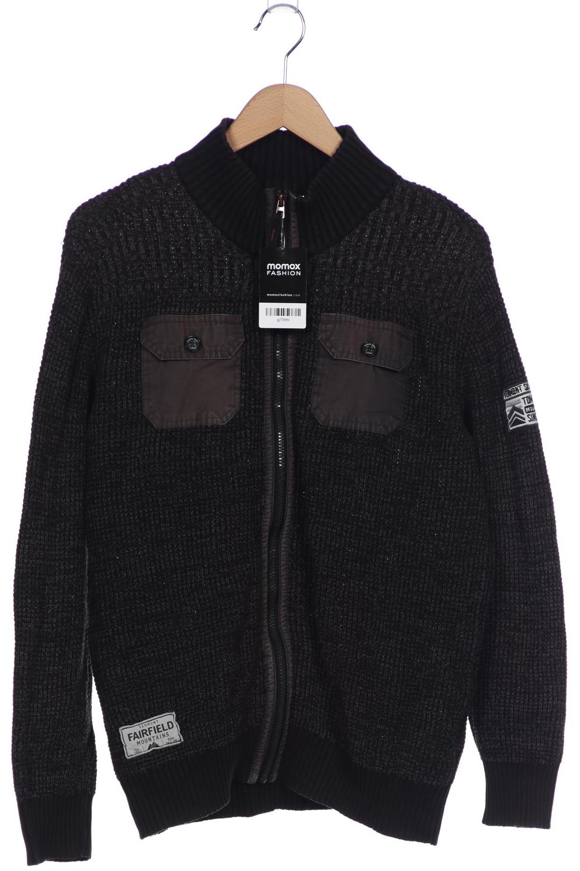 

Tom Tailor Herren Strickjacke, grau, Gr. 52