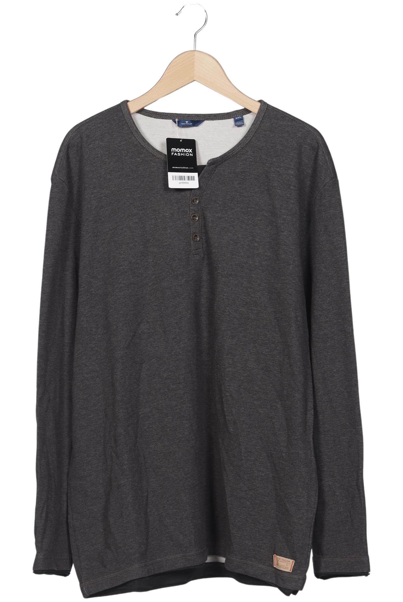 

Tom Tailor Herren Langarmshirt, grau, Gr. 56
