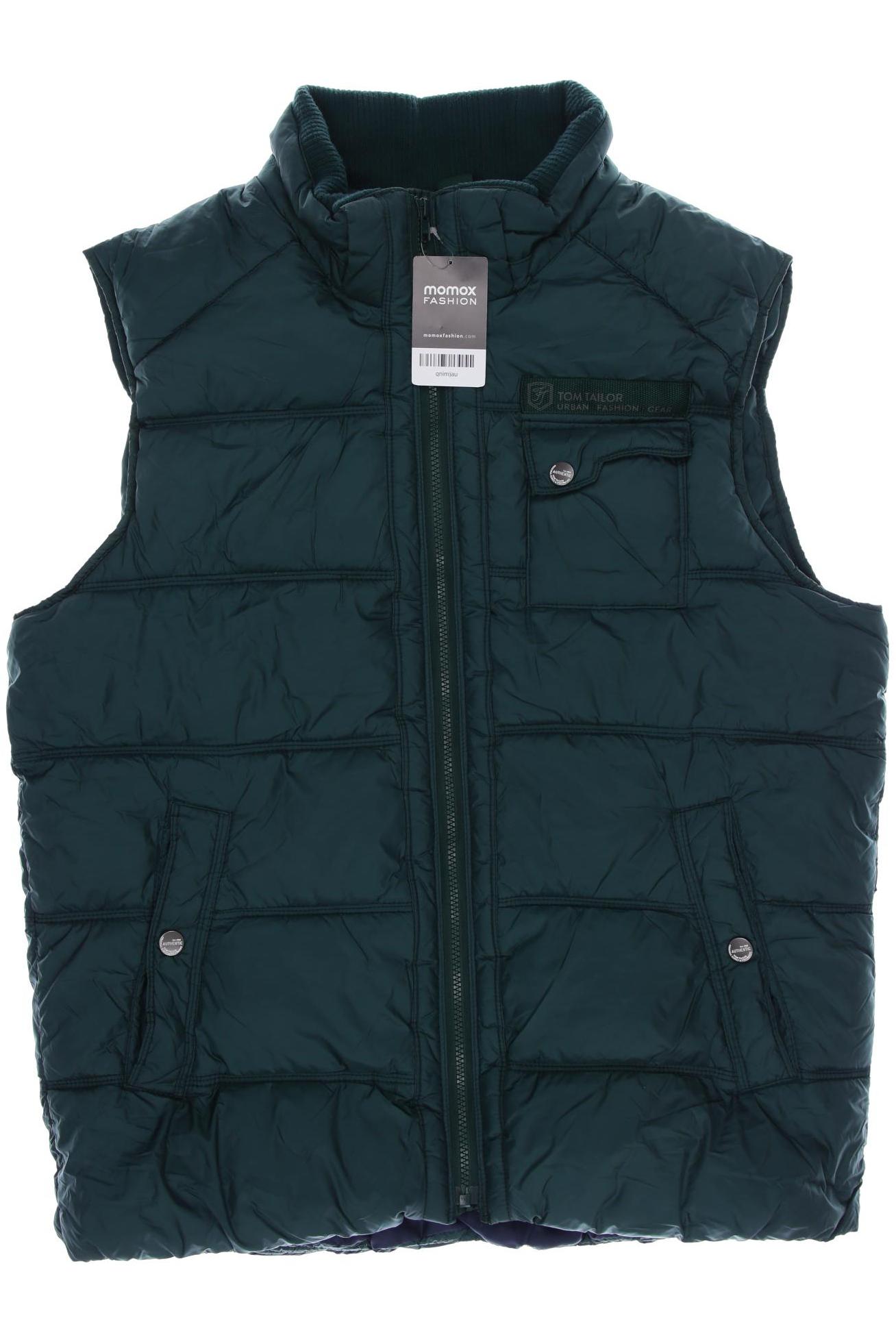 Thumbnail - Tom Tailor Herren Weste, grün, Gr. 54