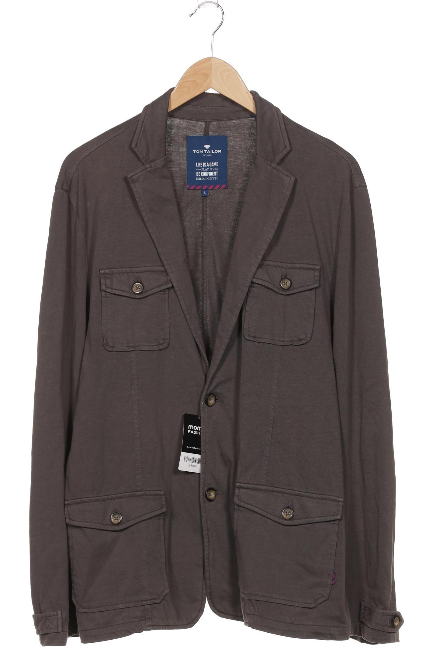 

Tom Tailor Herren Strickjacke, grau, Gr. 52