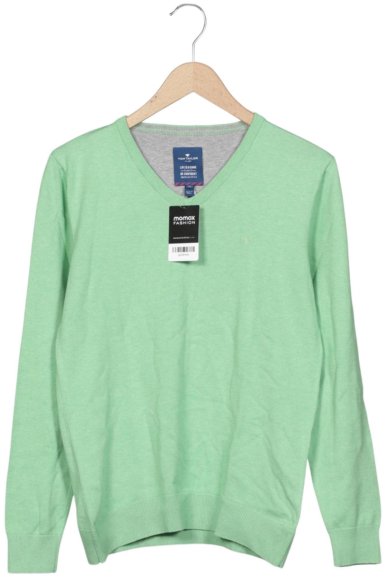 Thumbnail - Tom Tailor Herren Pullover, hellgrün, Gr. 48