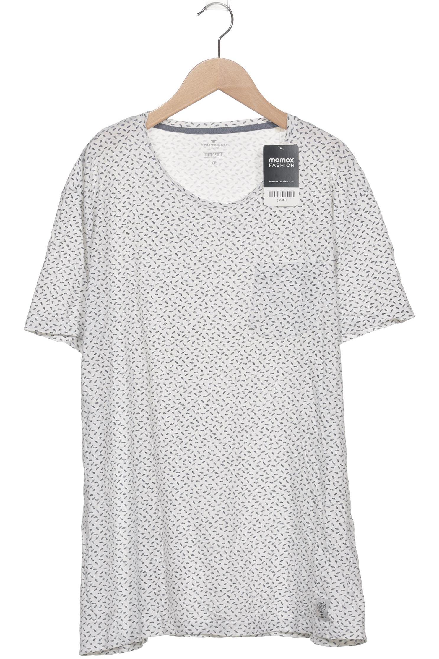

Tom Tailor Herren T-Shirt, weiß, Gr. 56