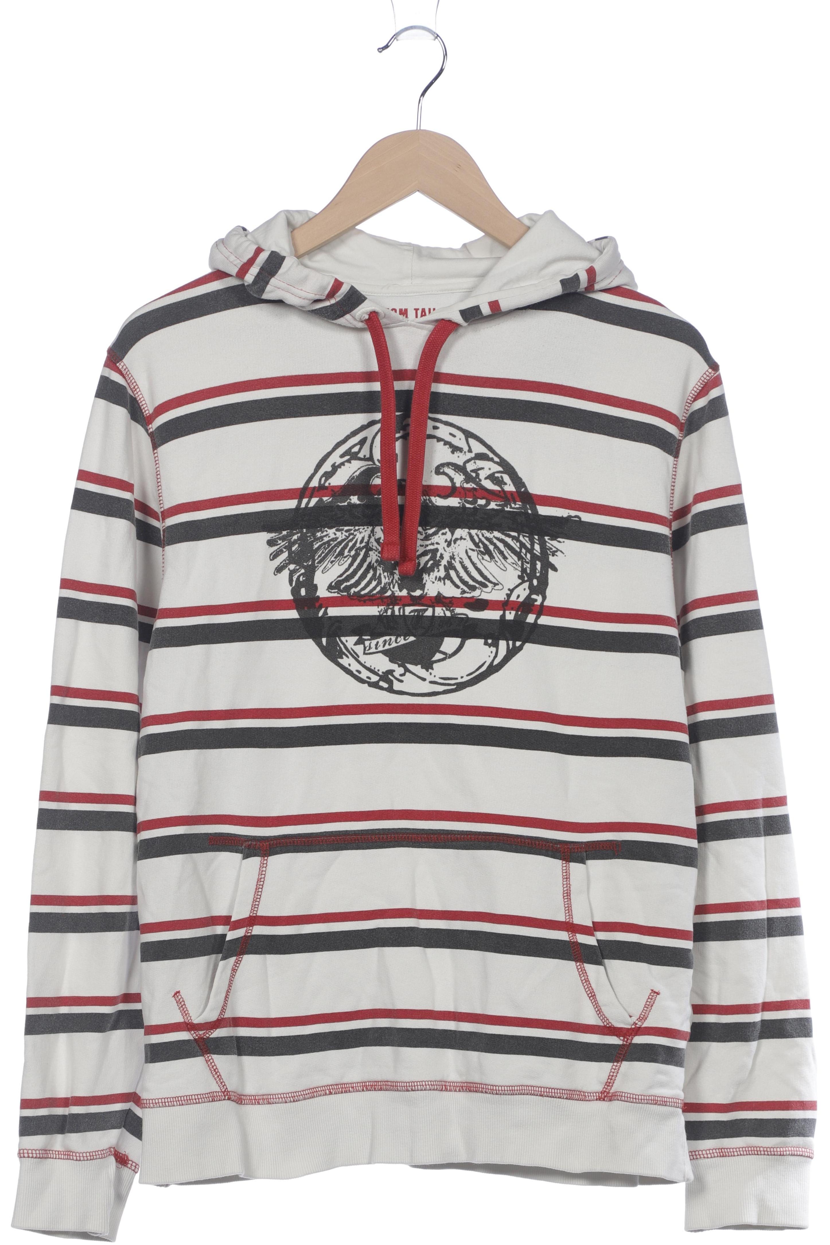 

Tom Tailor Herren Kapuzenpullover, weiß, Gr. 48