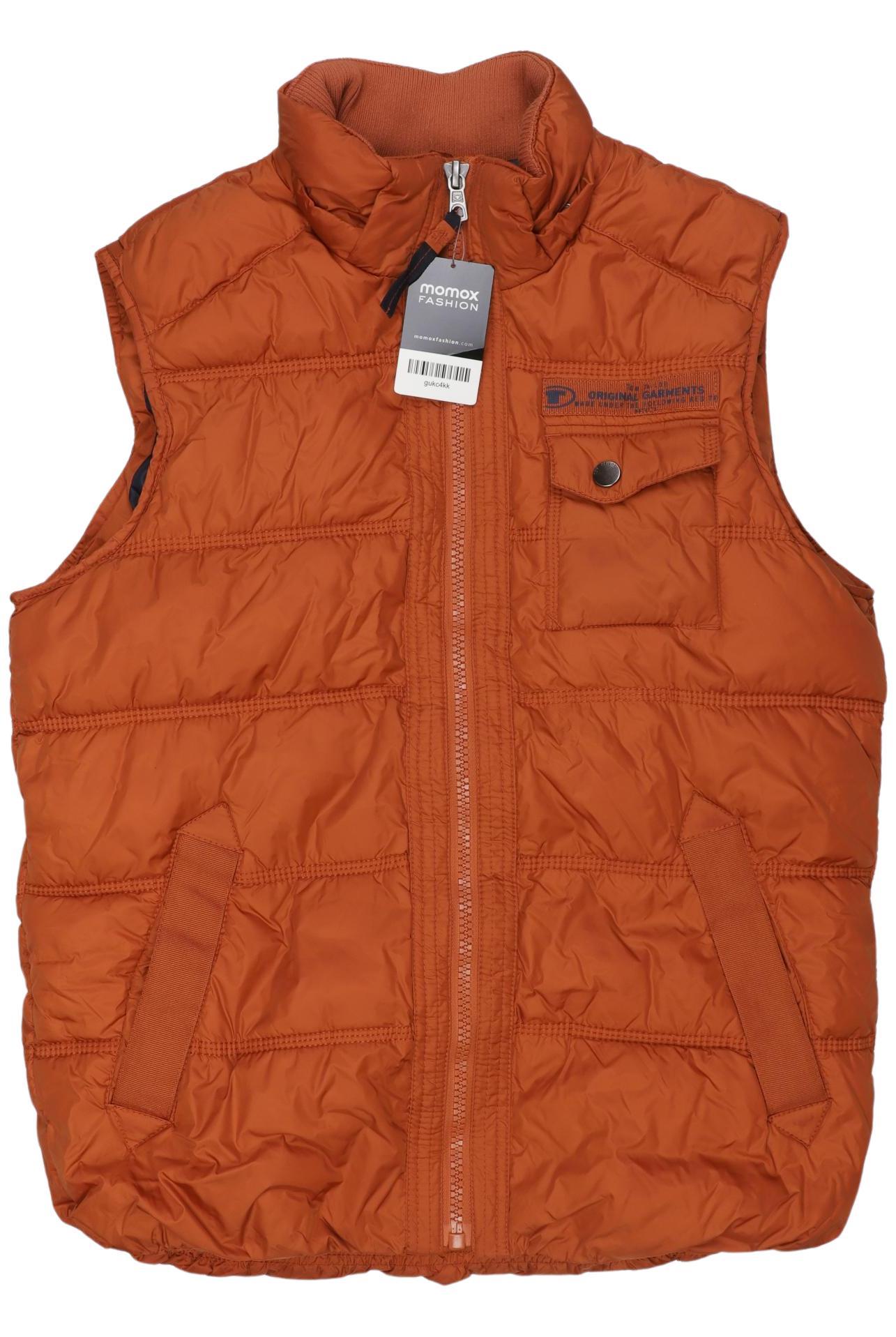 

Tom Tailor Herren Weste, orange, Gr. 48