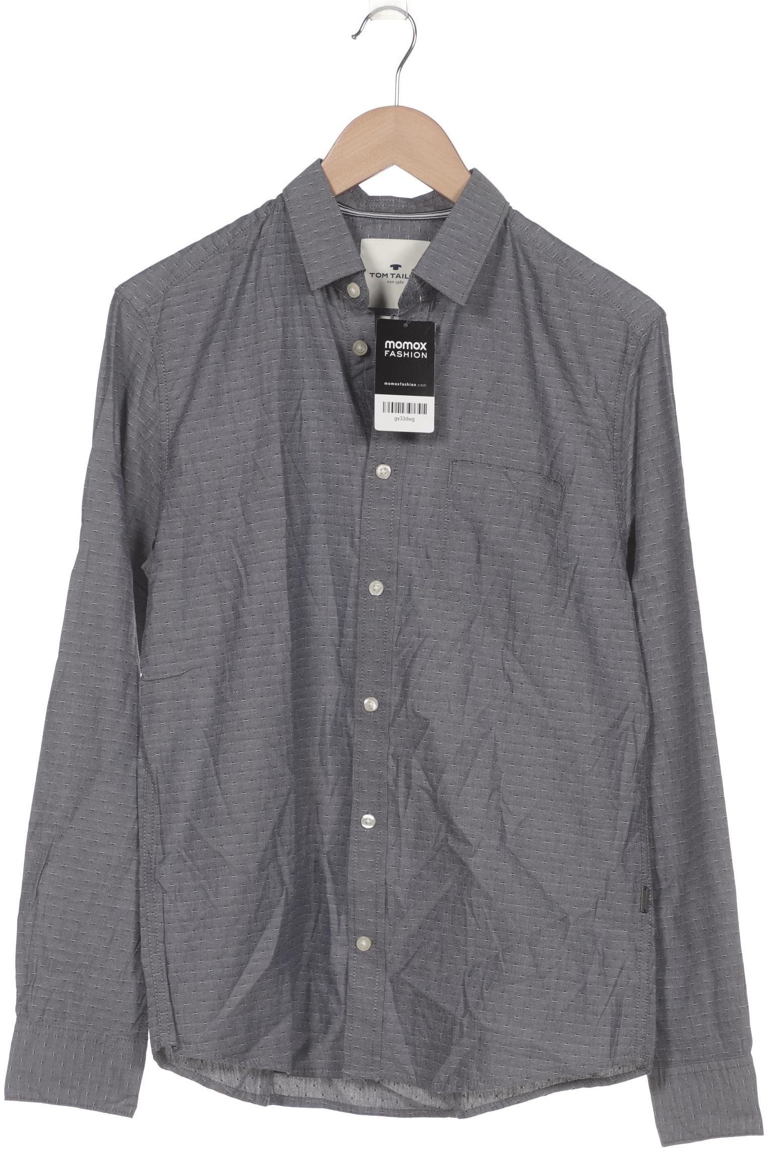 

Tom Tailor Herren Hemd, grau, Gr. 46