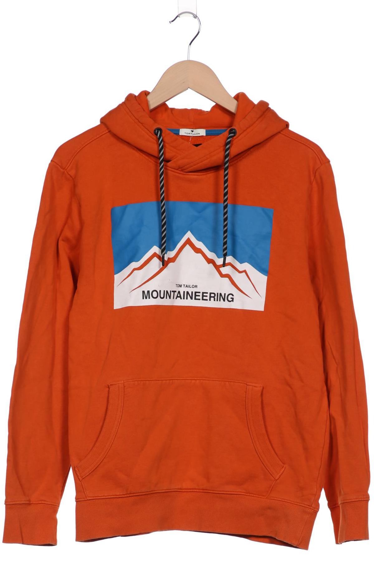 

Tom Tailor Herren Kapuzenpullover, orange, Gr. 54