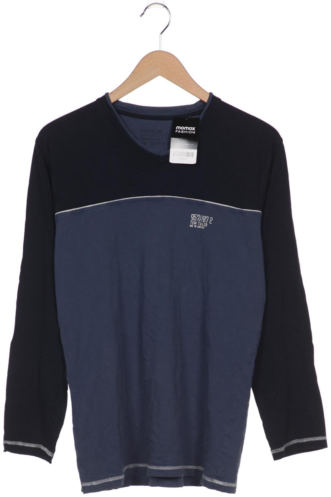

Tom Tailor Herren Langarmshirt, marineblau