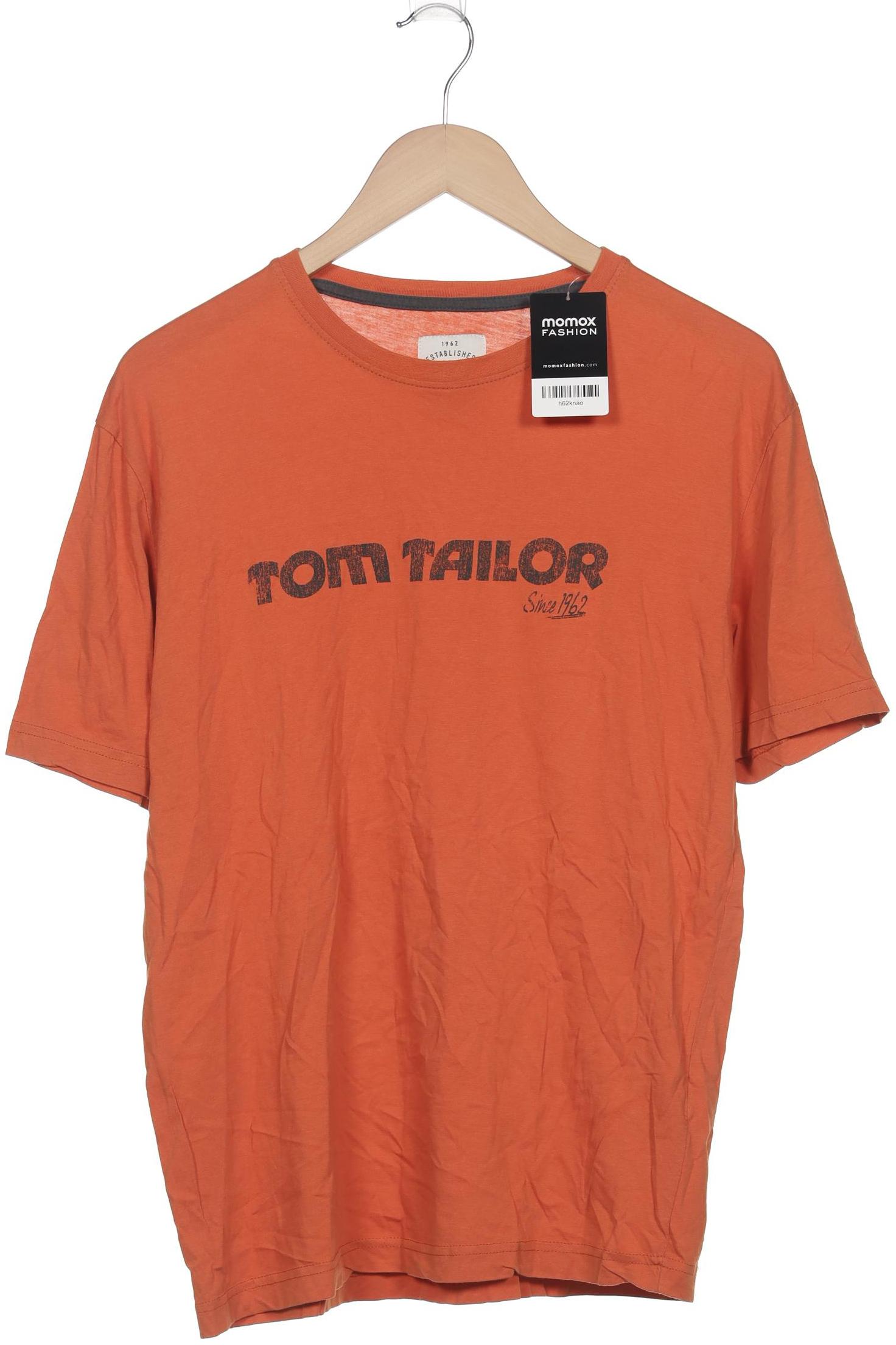 

Tom Tailor Herren T-Shirt, orange, Gr. 52