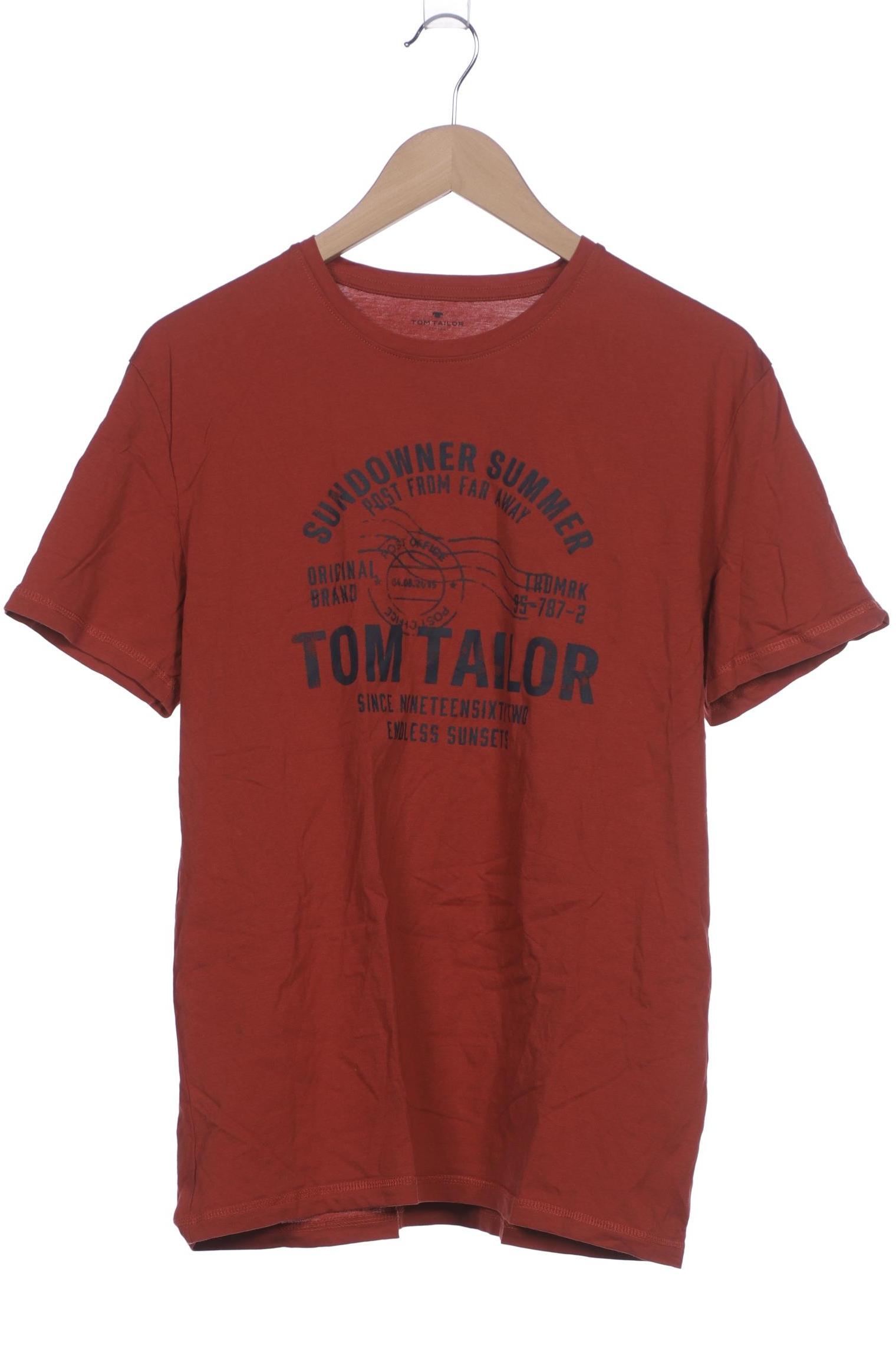 

Tom Tailor Herren T-Shirt, rot, Gr. 52