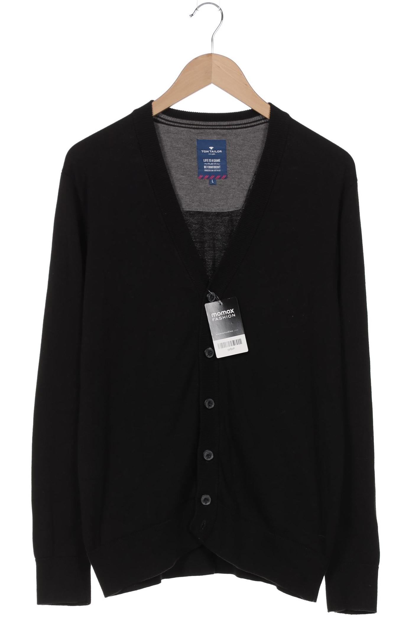 

Tom Tailor Herren Strickjacke, schwarz, Gr. 52