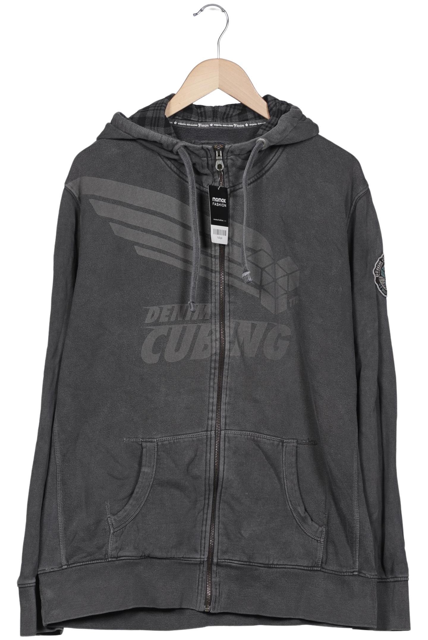 

Tom Tailor Herren Kapuzenpullover, grau, Gr. 56
