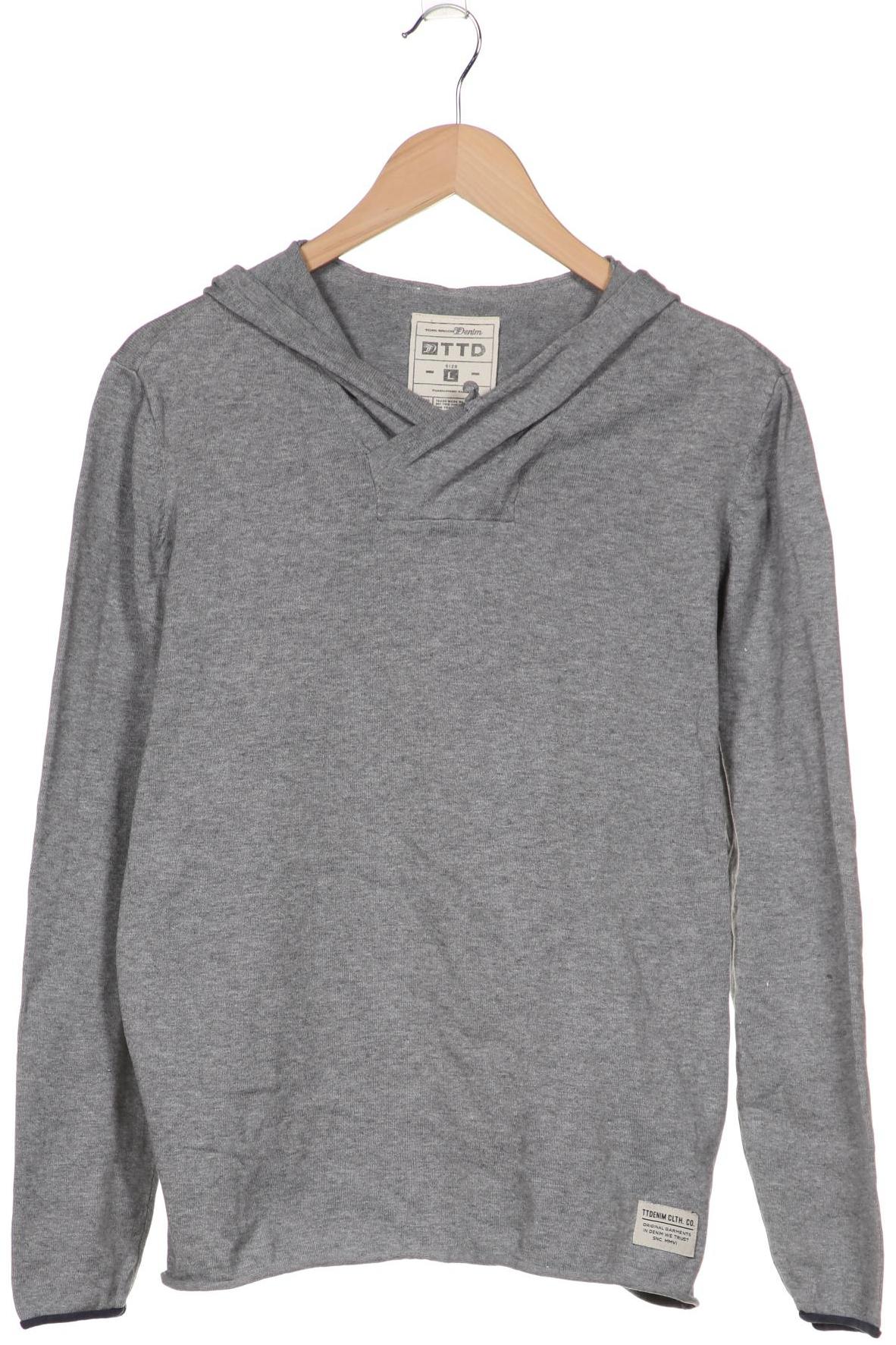 

Tom Tailor Herren Kapuzenpullover, grau, Gr. 52