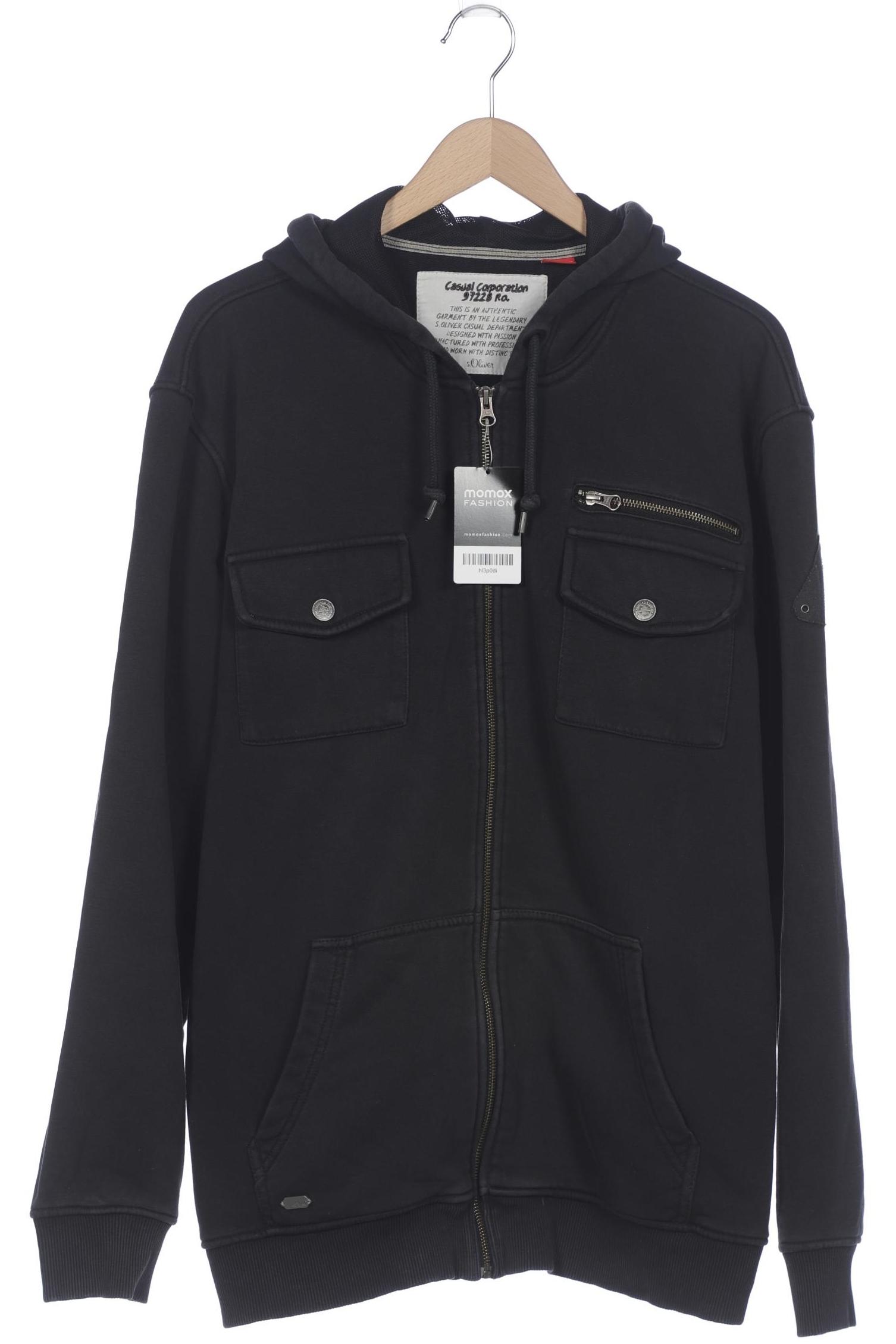 

Tom Tailor Herren Kapuzenpullover, schwarz, Gr. 56