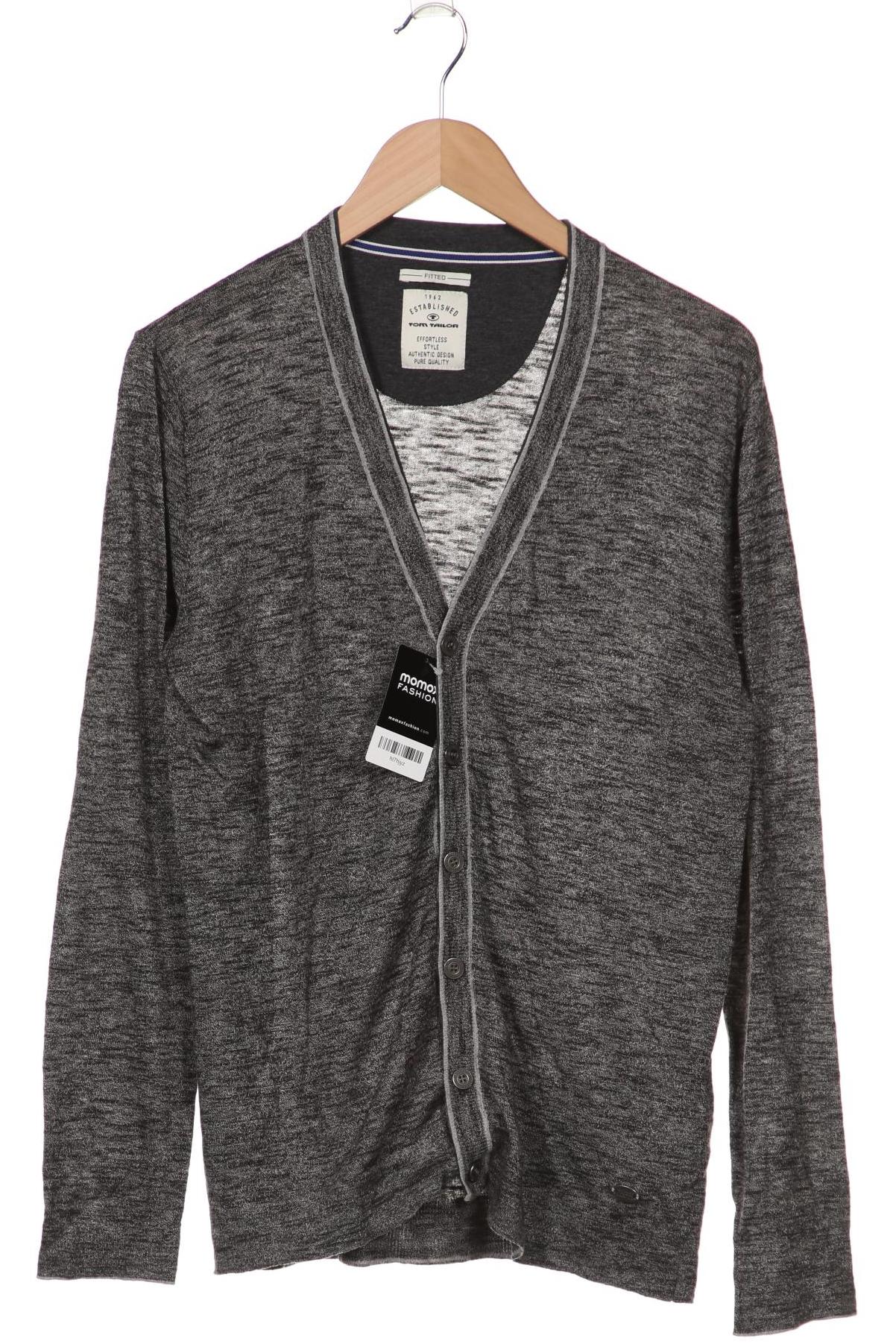 

Tom Tailor Herren Strickjacke, grau