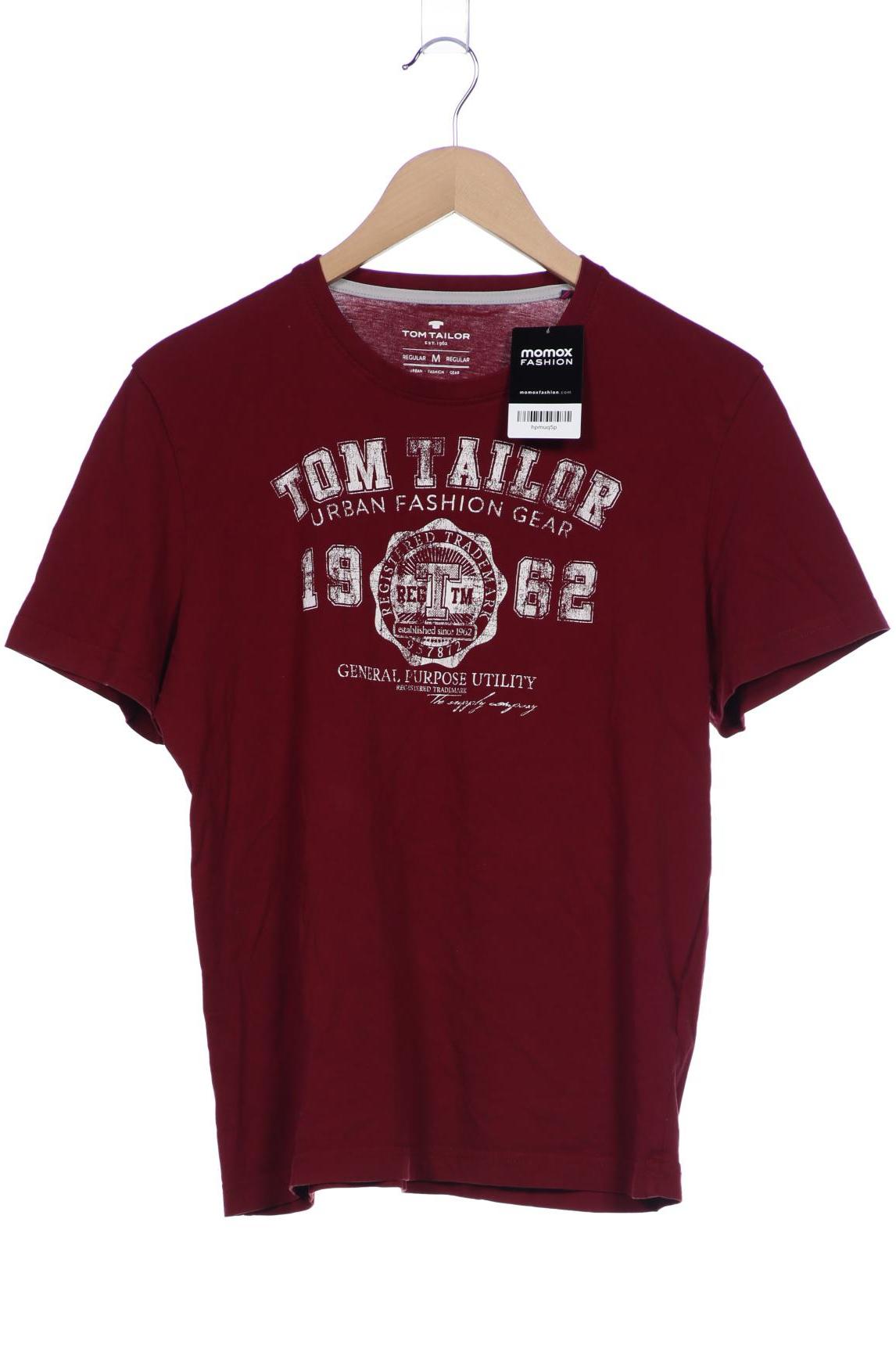 

Tom Tailor Herren T-Shirt, bordeaux, Gr. 48