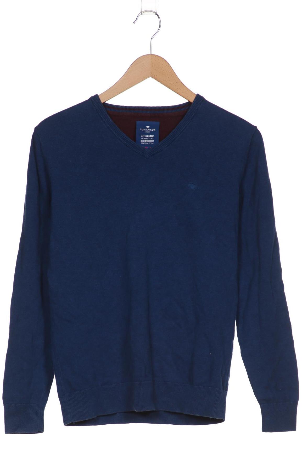 

Tom Tailor Herren Pullover, blau, Gr. 48