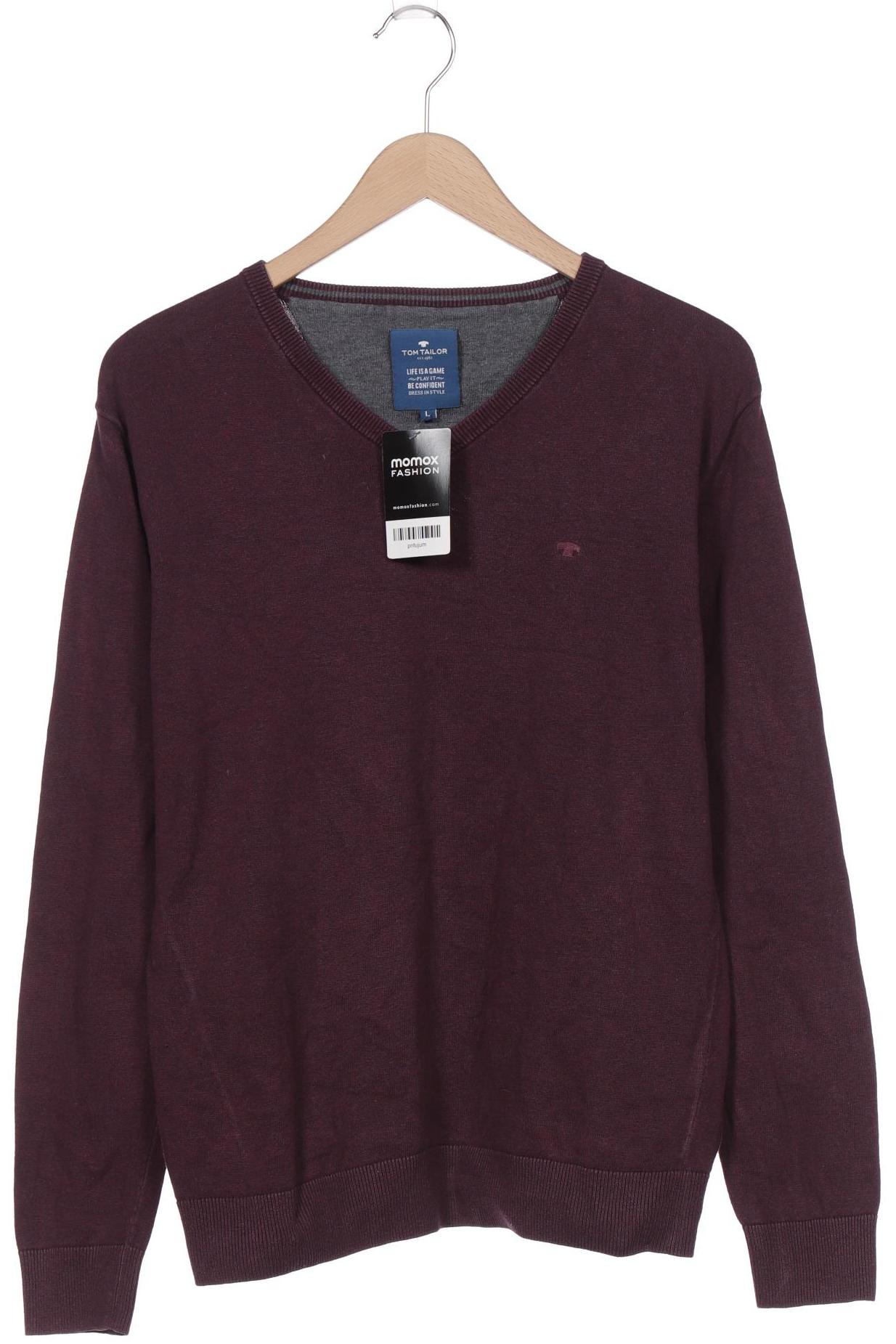 

Tom Tailor Herren Pullover, bordeaux, Gr. 52
